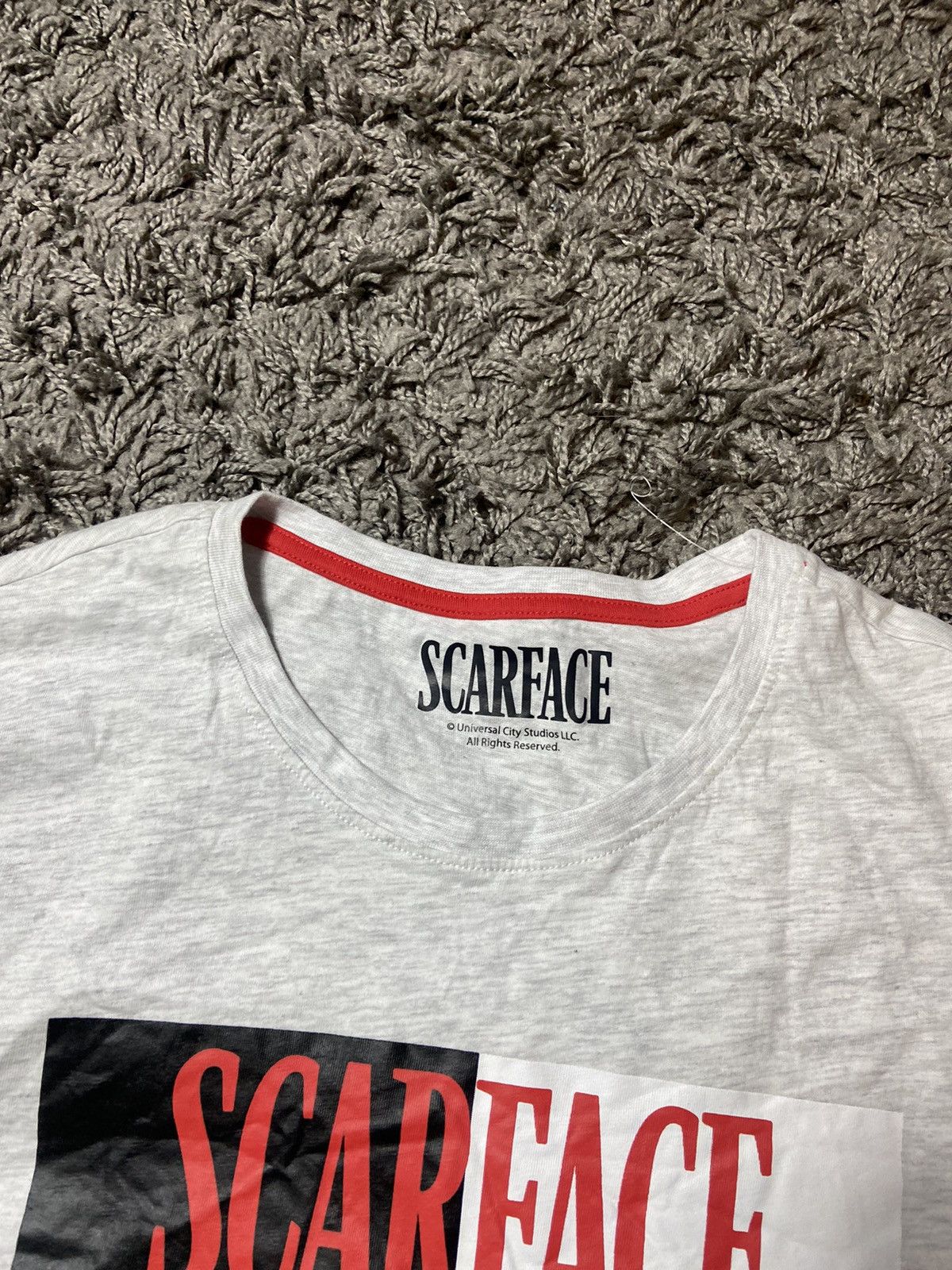 Vintage SCARFACE VINTAGE PRINTED LEGENDARY GREY ADULT T-SHIRT Size US XL / EU 56 / 4 - 4 Thumbnail