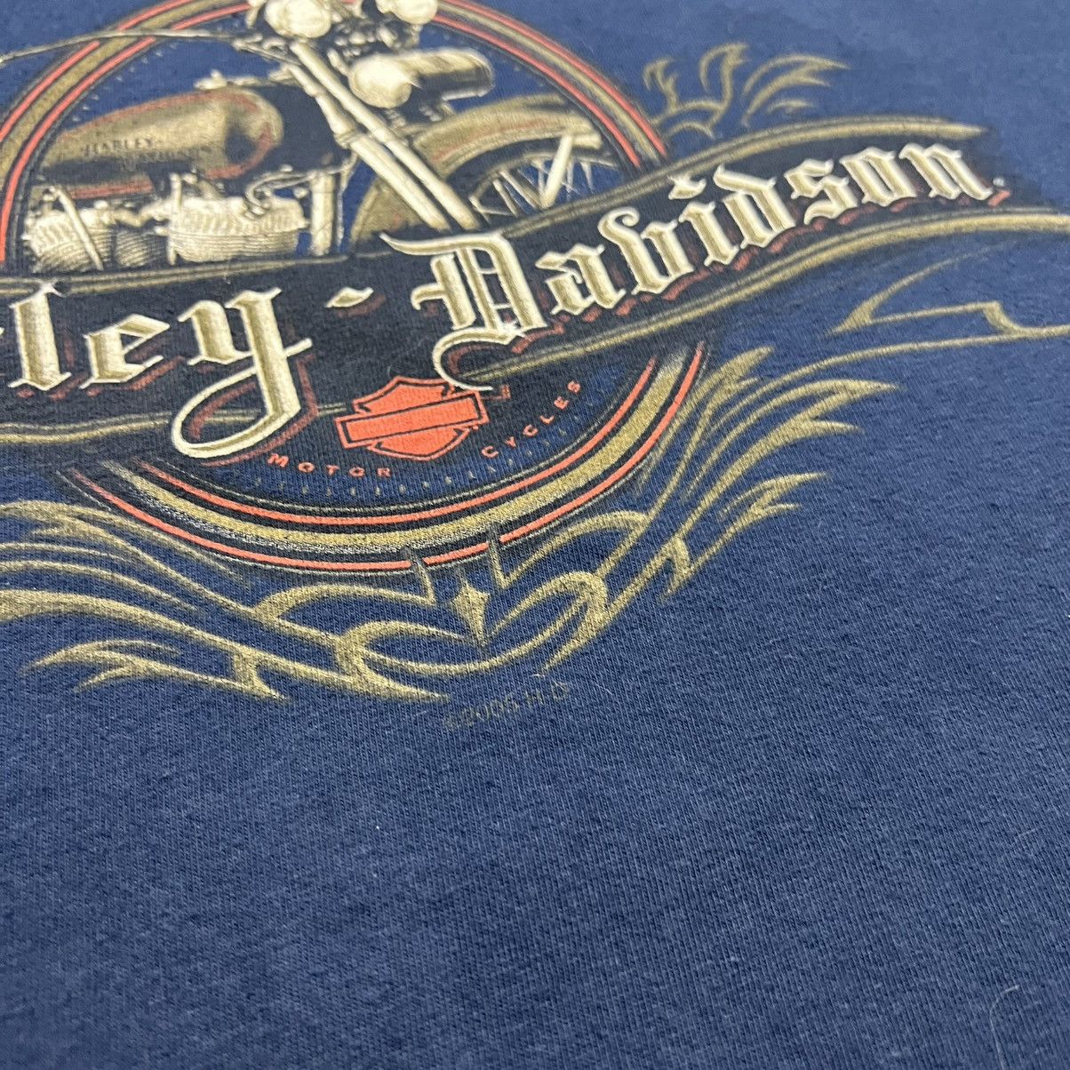 Harley Davidson × Vintage Vintage Harley Davidson T Shirt Motorcycle Biker Metro Iowa Size US XXL / EU 58 / 5 - 6 Thumbnail