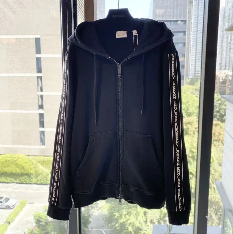 Burberry Burberry Black Cotton Women's Jacket Size S / US 4 / IT 40 - 1 Thumbnail