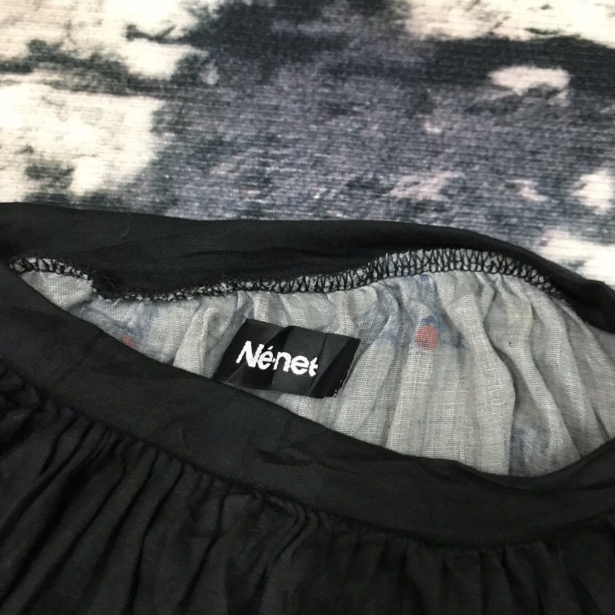 Ne-Net Ne-Net Front Pleats Sleeveless Shirt Size M / US 6-8 / IT 42-44 - 3 Thumbnail