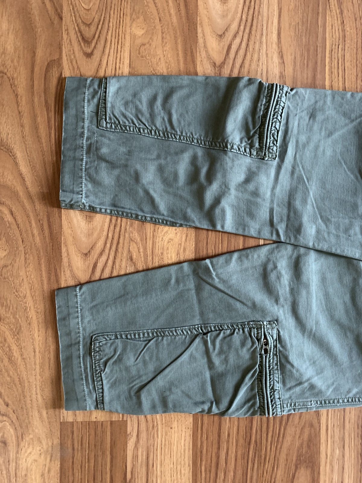 Abercrombie & Fitch × Vintage Vintage Abercrombie Military Cargo Pants Size US 28 / EU 44 - 10 Thumbnail