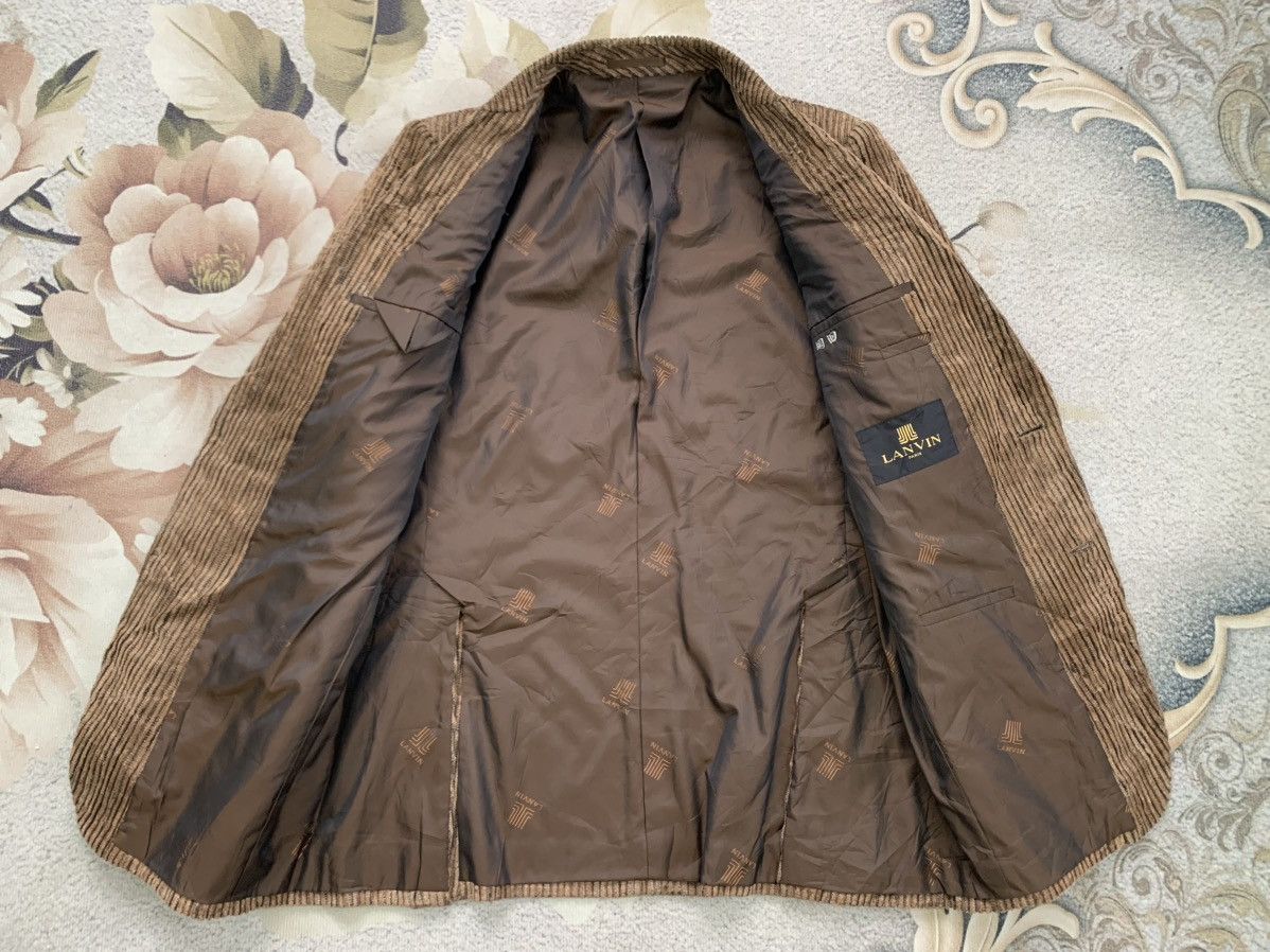 Lanvin Lanvin Paris Curduroi Style Jacket Coat Size US S / EU 44-46 / 1 - 10 Thumbnail