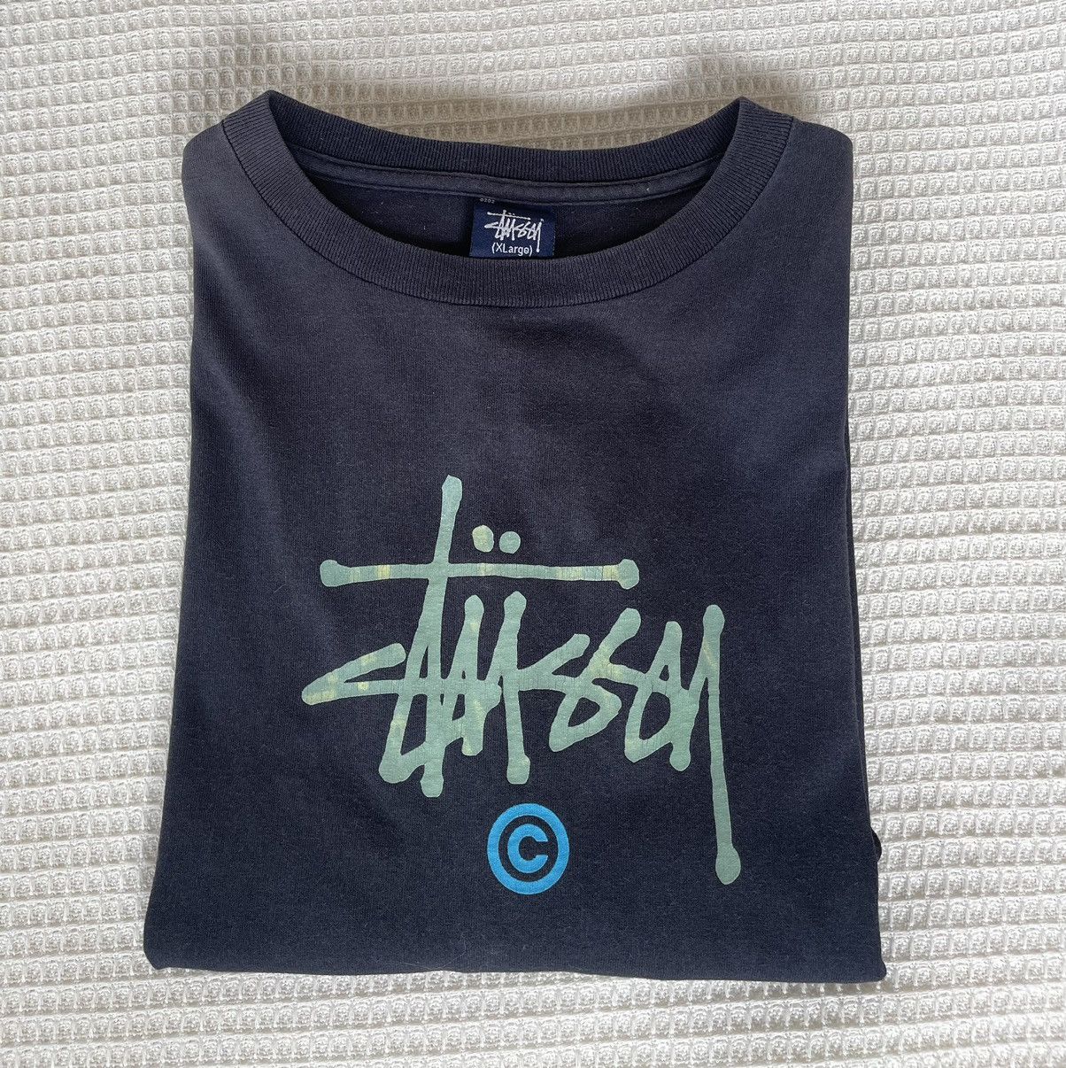 Stussy Vintage’90s Sun Faded🔥STUSSY🔥Big Logo Long Sleeve Tee Size US XL / EU 56 / 4 - 13 Thumbnail