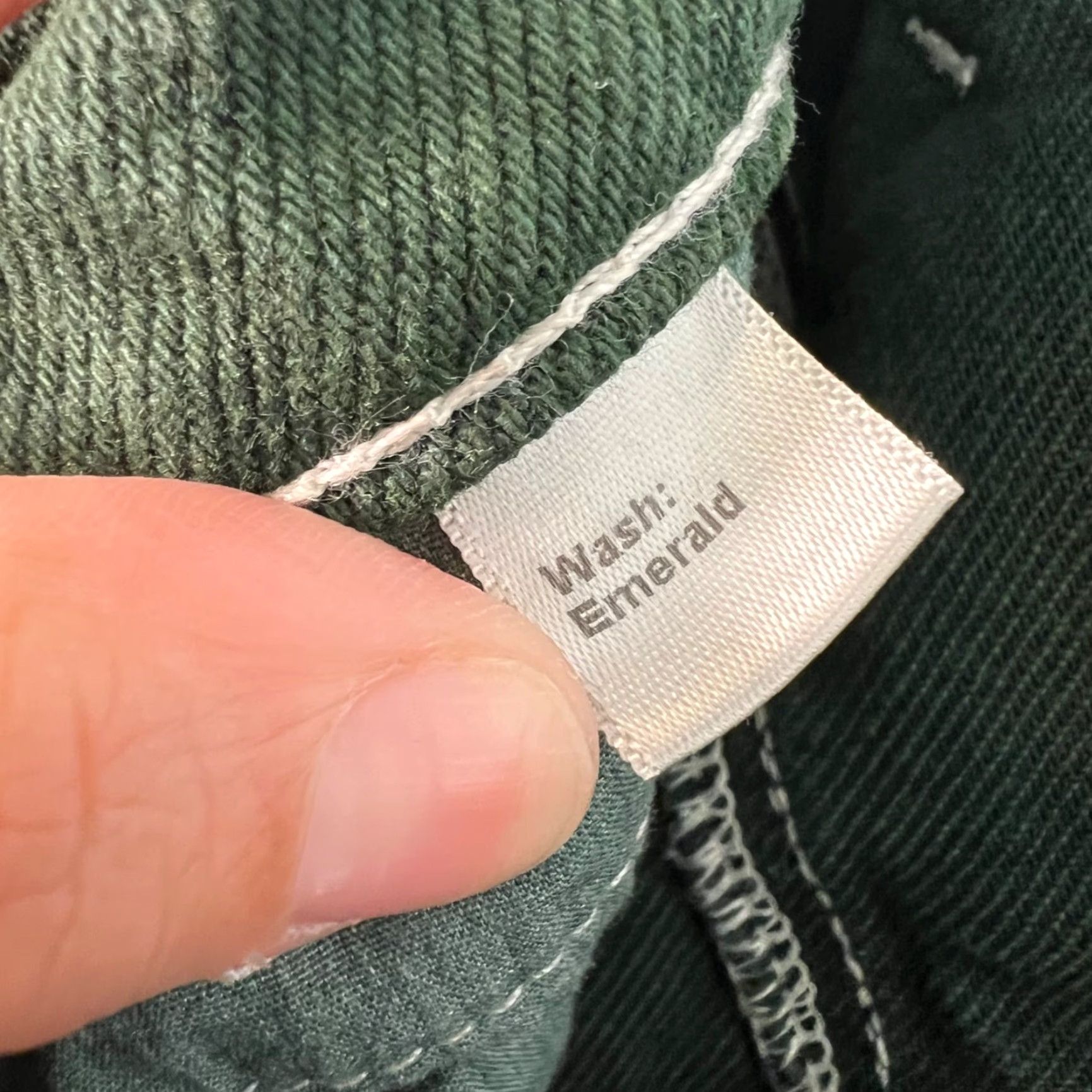 Reformation Reformation Jeans 24 Emerald Green High Rise Straight 5-Pocket Denim Adult Womens Vintage No (Adult Womens 24) Size 42" / US 20 - 6 Thumbnail
