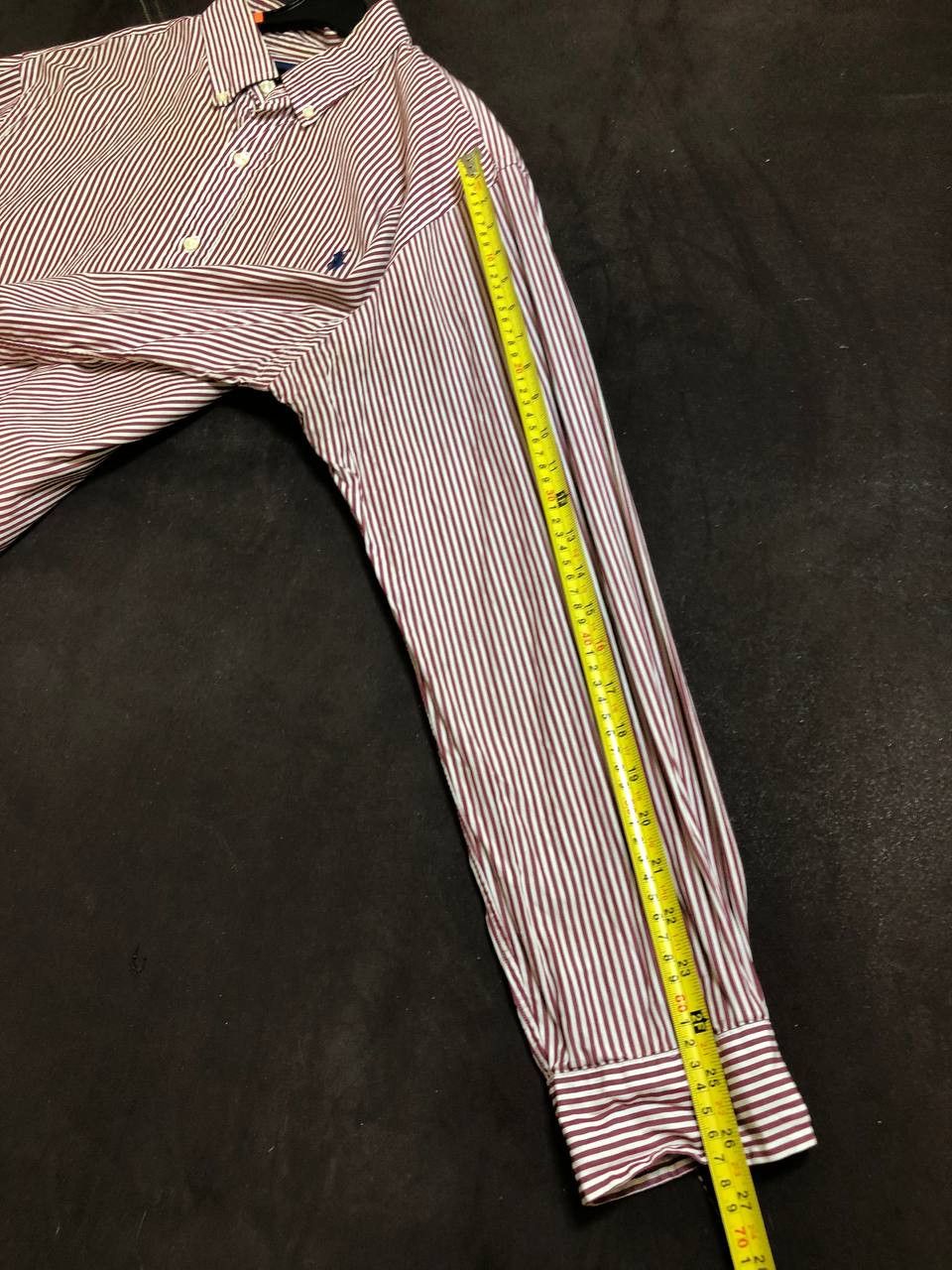 Polo Ralph Lauren Polo Ralph Lauren Long Sleeve Red striped Dress shirt Size US XL / EU 56 / 4 - 5 Thumbnail