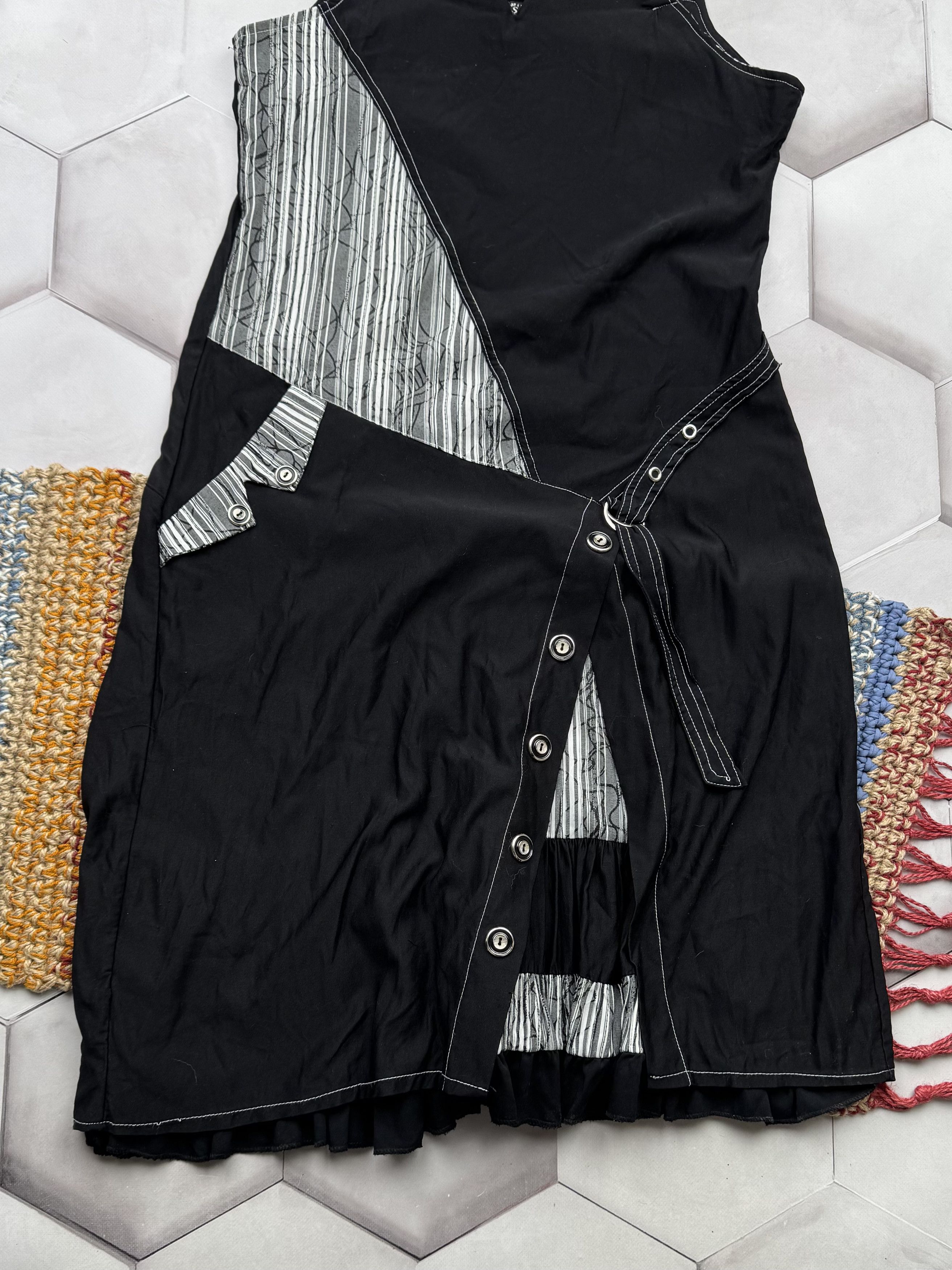 Japanese Brand Vintage Maxi Dress With Bondage (E4) Size L / US 10 / IT 46 - 3 Thumbnail