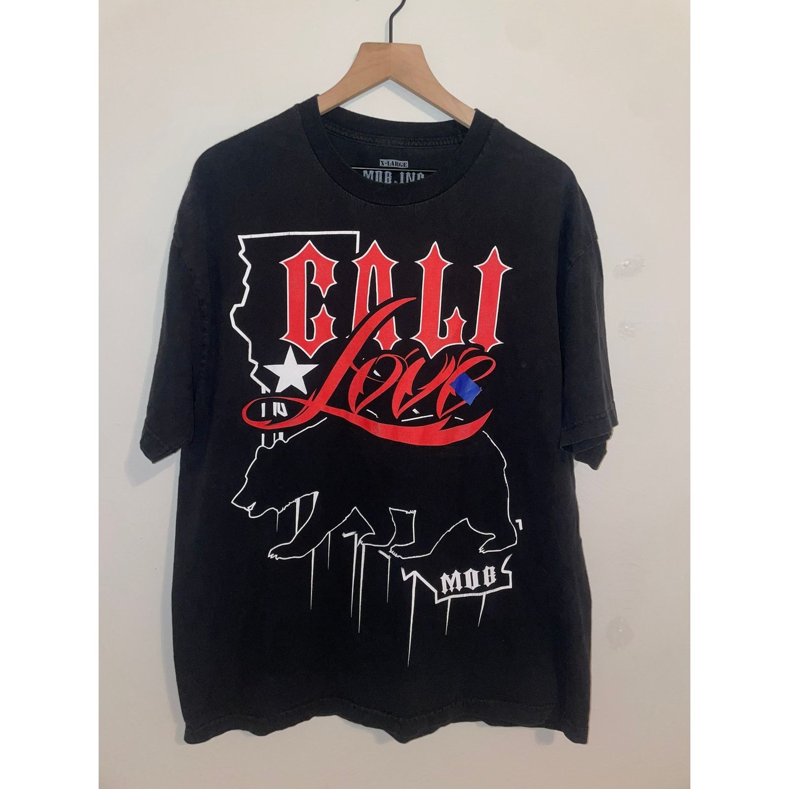Other Cali Love Shirt Mob Inc California Black Graphic Tee X-Large Size US XL / EU 56 / 4 - 1 Thumbnail