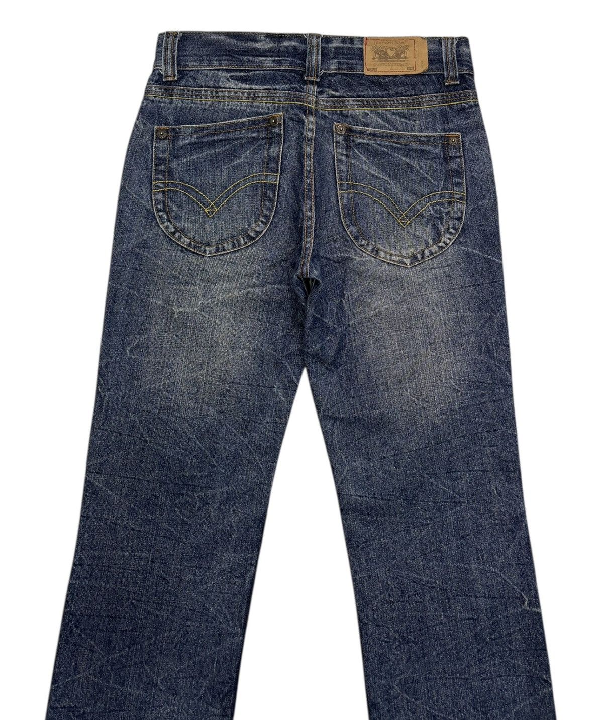Beauty Beast × Hysteric Glamour Vintage Clef De Sol Distressed Denim Jeans Size US 30 / EU 46 - 6 Thumbnail
