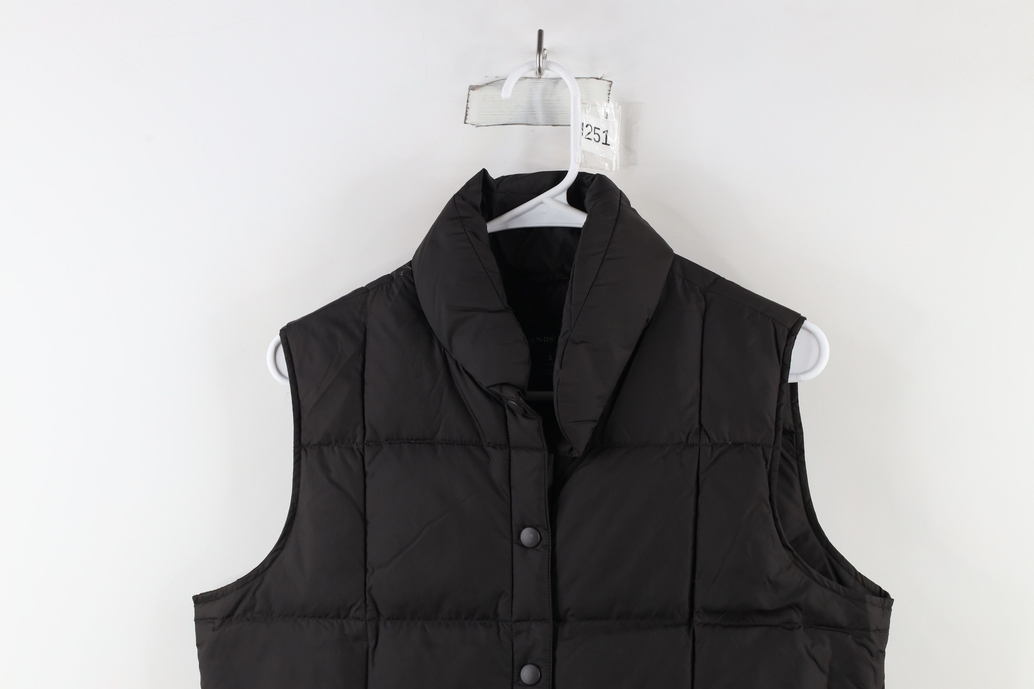 Lands' End × Vintage Vintage Lands End Down Fill Puffer Vest Jacket Dark Brown Size S / US 4 / IT 40 - 2 Thumbnail