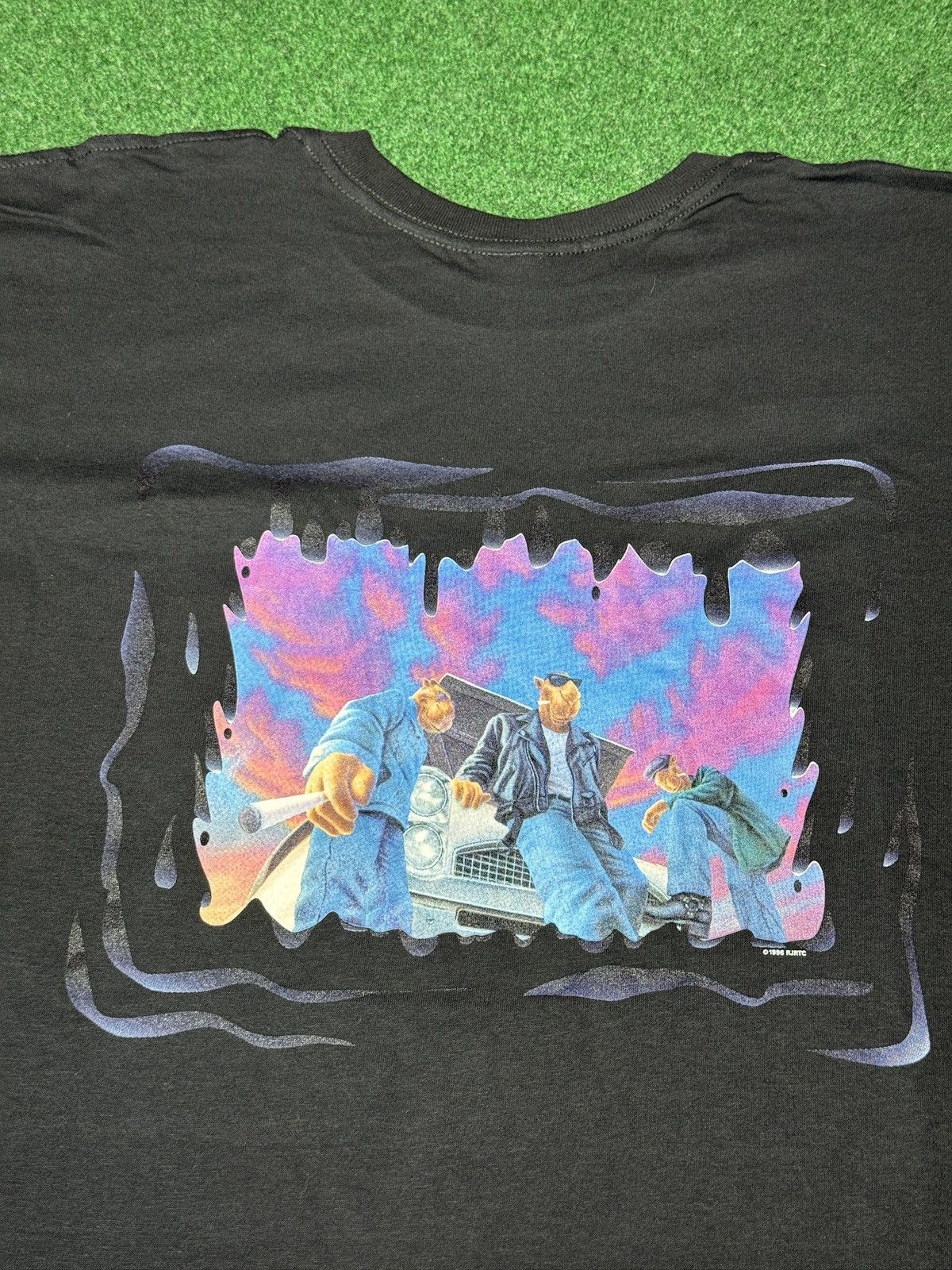 Vintage 90s Camel Cigarettes Promo RARE Black XL T Shirt