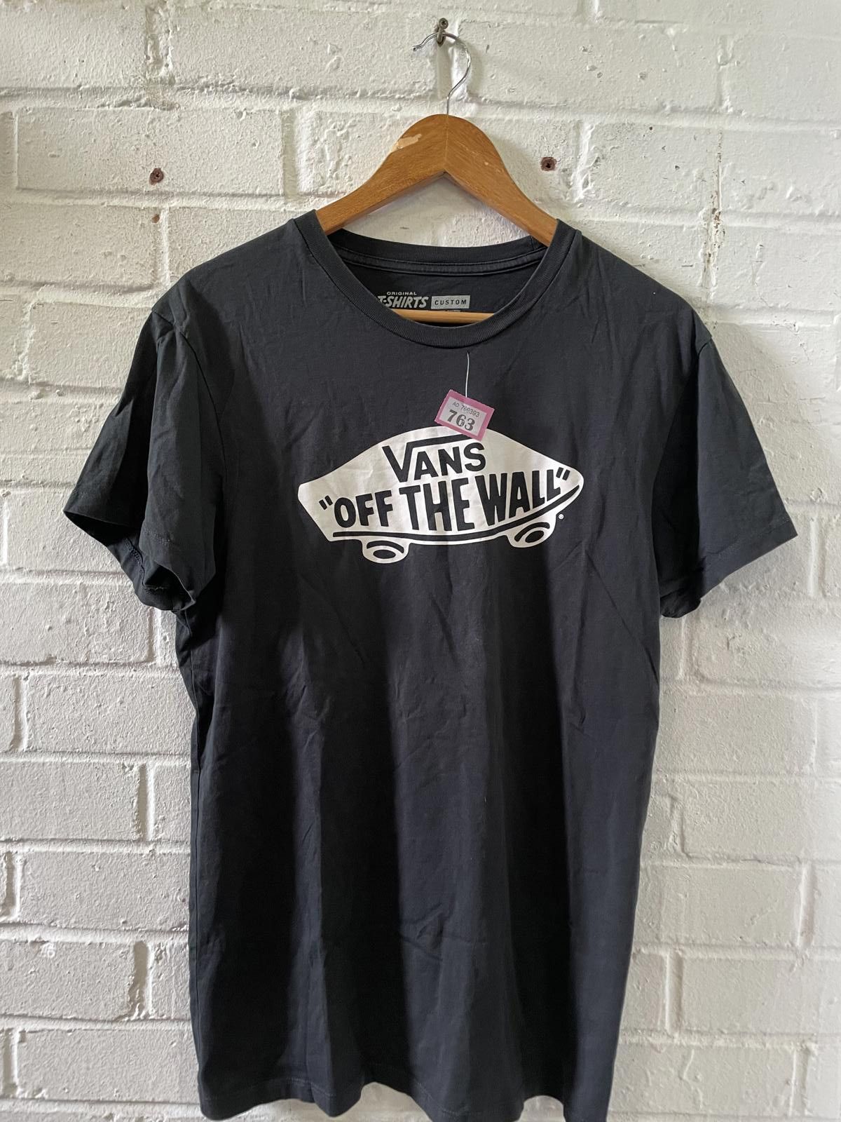 Vans Vans Off The Wall Black Graphic T-Shirt Medium Size US M / EU 48-50 / 2 - 1 Thumbnail