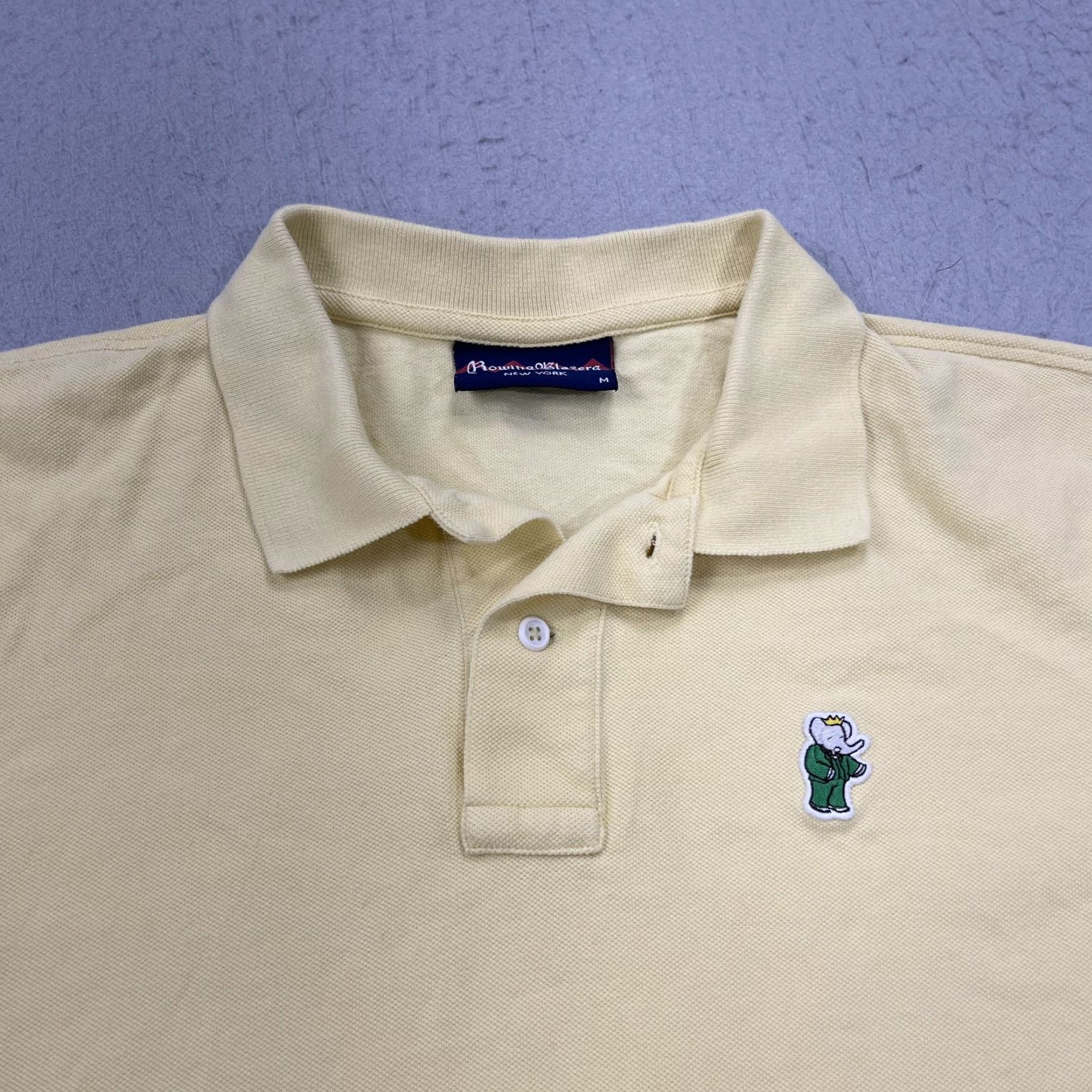 Rowing Blazers **Rowing Blazers Mens Medium Yellow Polo Shirt** User: **Rowing Blazers Medium Mens Yellow Polo Shirt** Size US M / EU 48-50 / 2 - 2 Thumbnail
