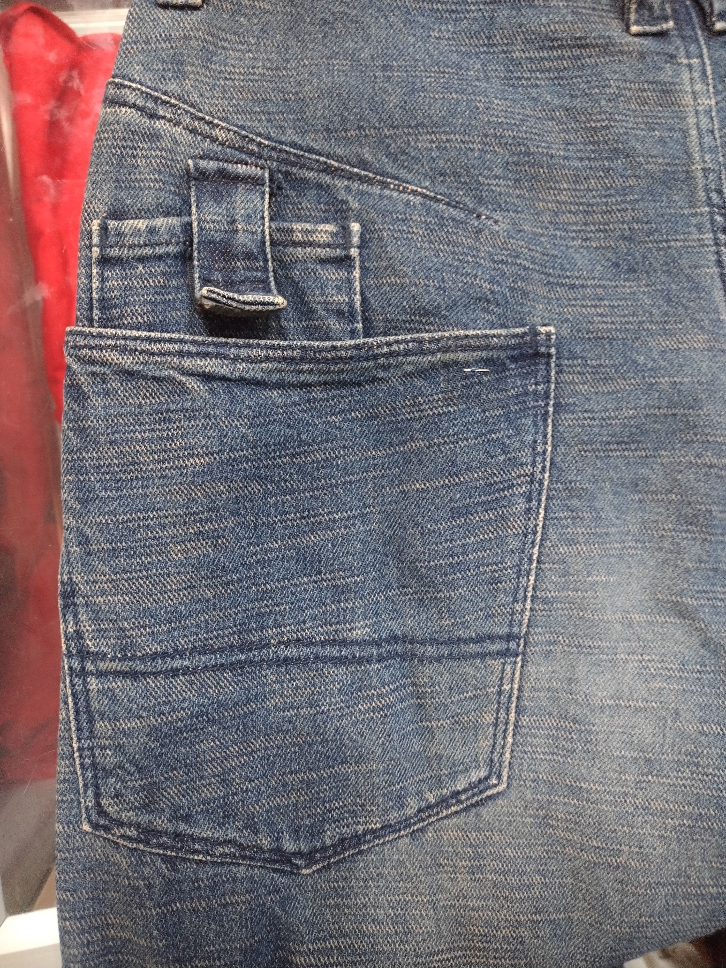 Mossimo Baggy vtg Mossimo Sport Jeans nice design straight cut loose Size 27" / US 4 / IT 40 - 16 Thumbnail