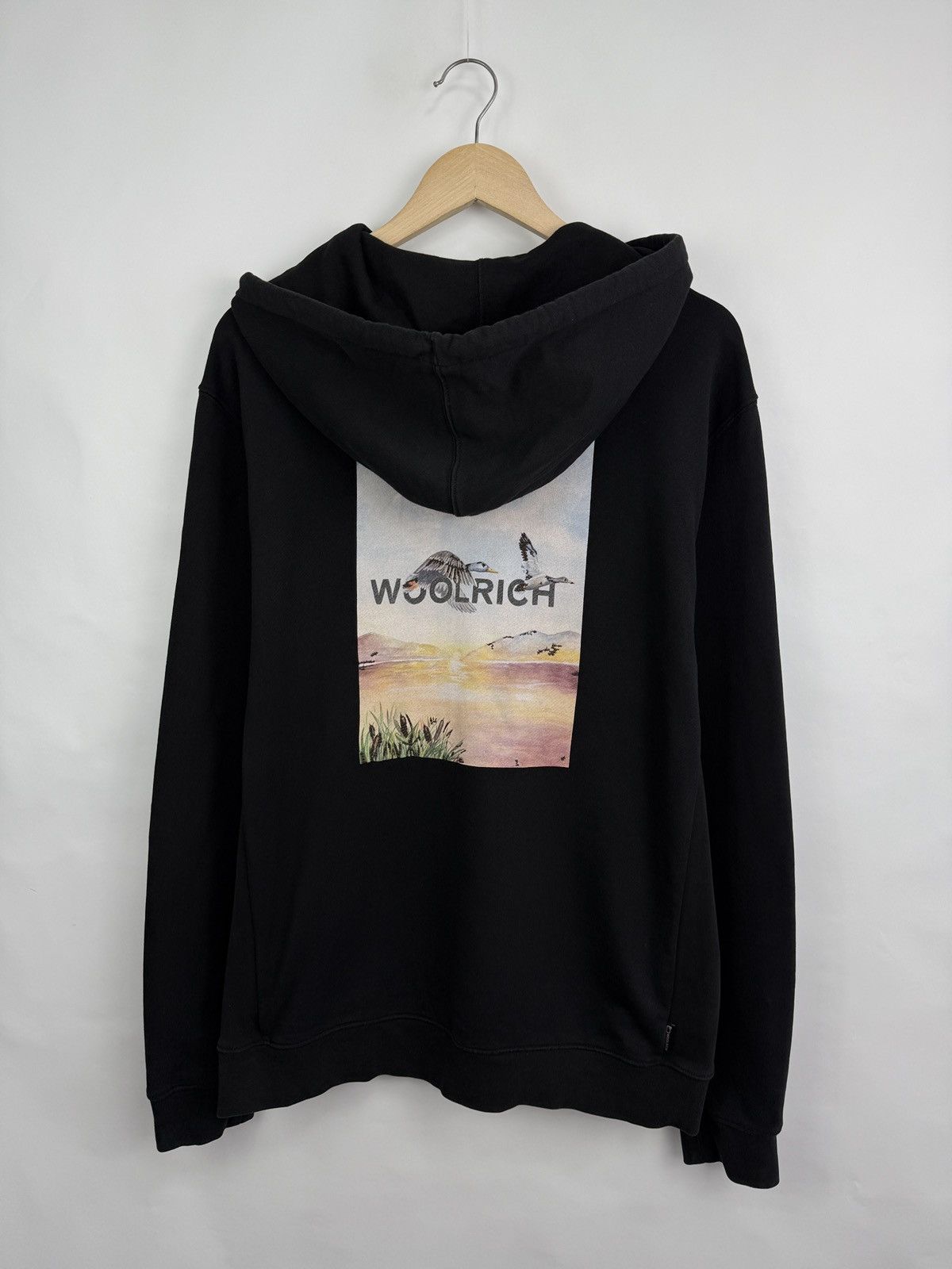 Woolrich Woolen Mills 🇺🇸 Y2K Woolrich Wild Ducks Hunting Hoodie Rare Retro Size US L / EU 52-54 / 3 - 7 Thumbnail