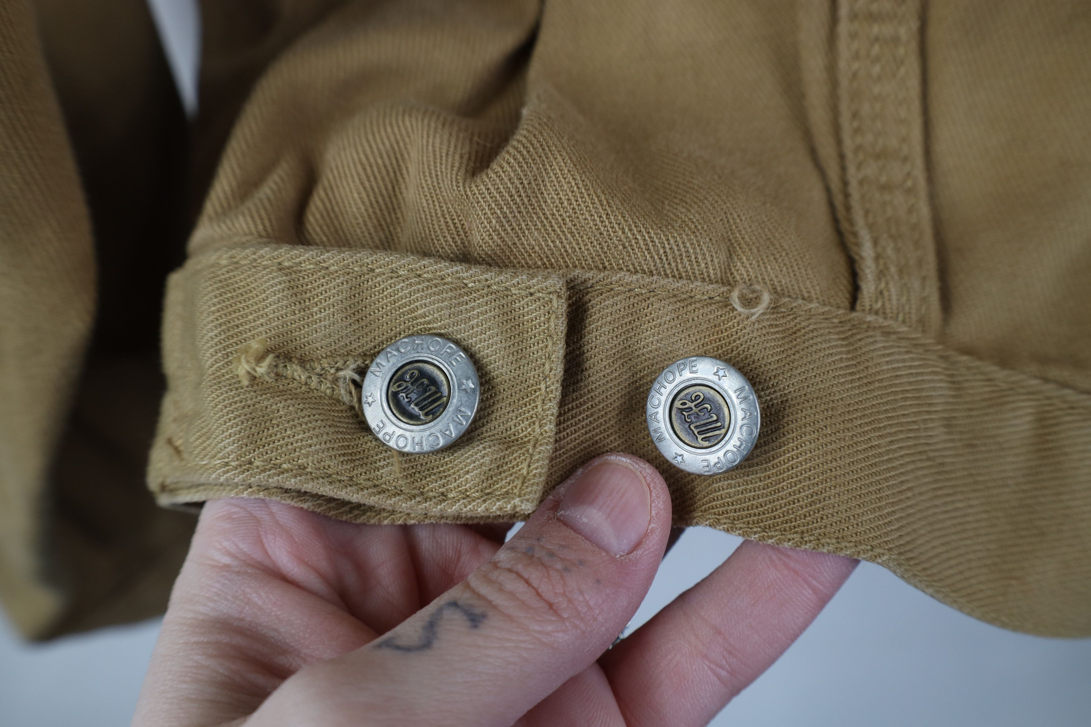 Vintage Vintage 90s Streetwear Dye Corduroy Collar Trucker Jacket Size US L / EU 52-54 / 3 - 13 Thumbnail