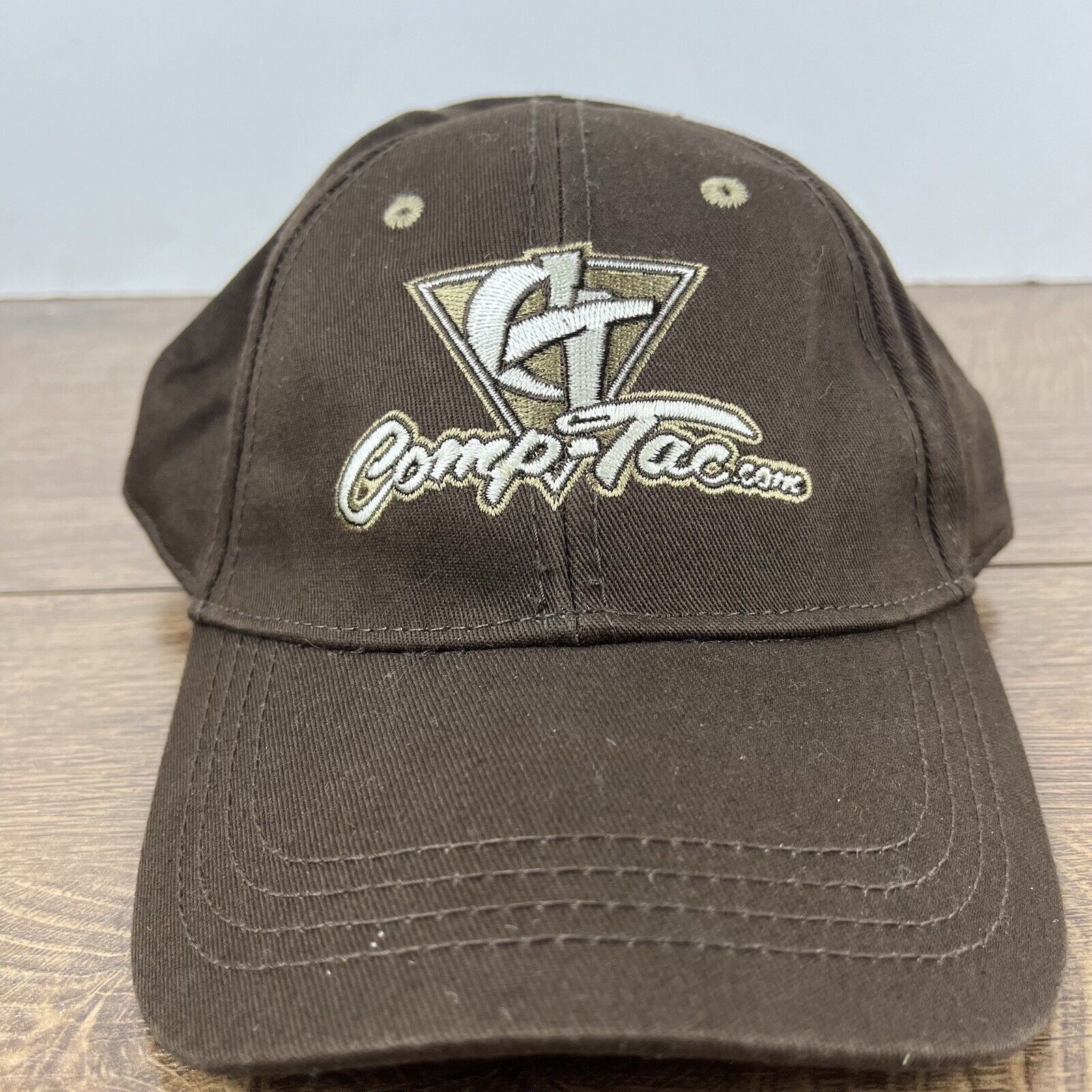 Other Comp Tac Hat CompTac Brown Cap Adjustable Brown Adult Size H Size ONE SIZE - 4 Thumbnail
