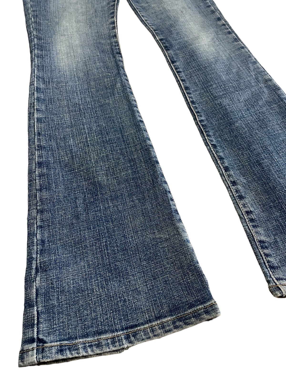 Beauty Beast Vintage Japanese Brand Denim MidWaist BlueWash Bootcut Jeans Size 29" - 3 Thumbnail