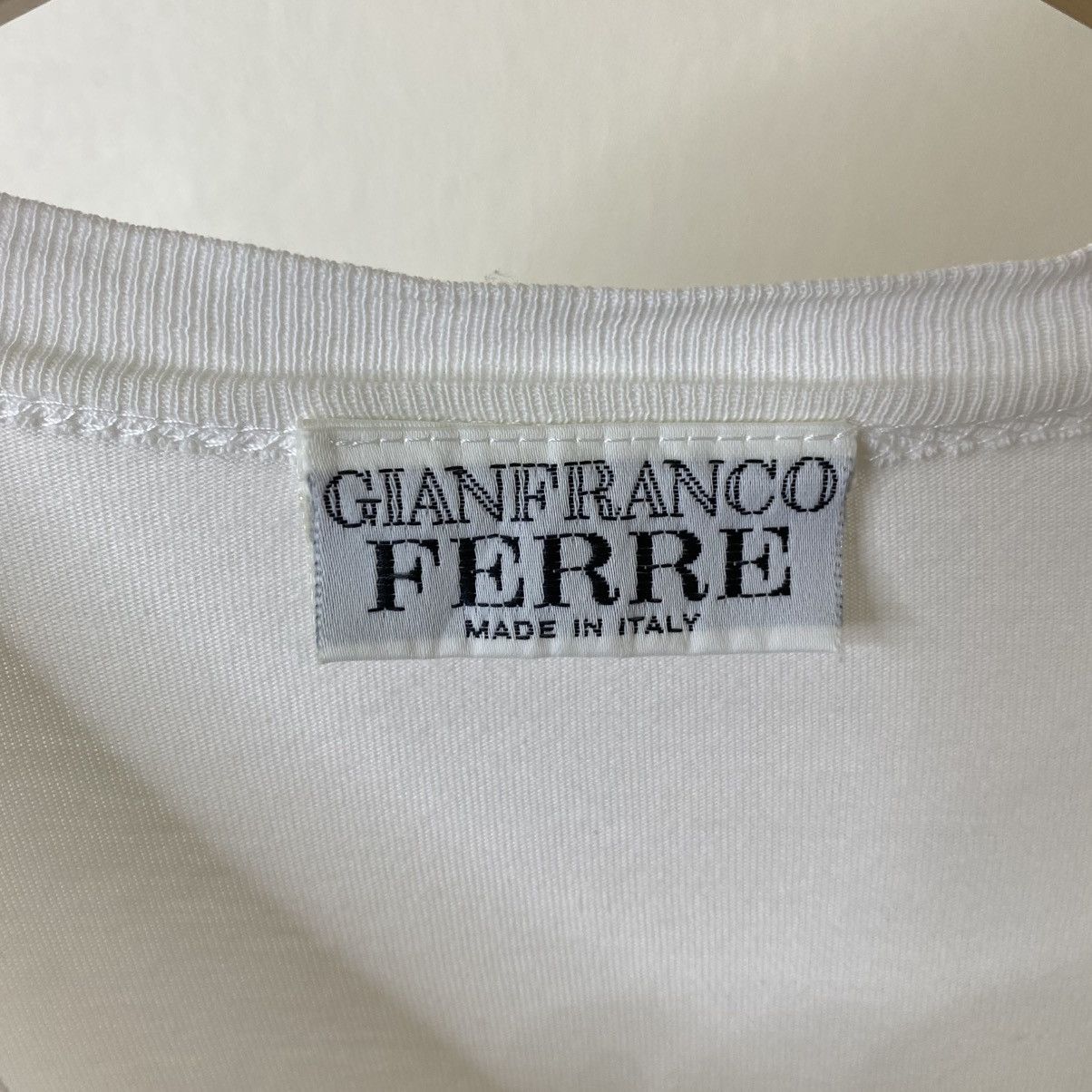 Gianfranco Ferre 1990s Gianfranco Ferre Affliction Design T Shirt Size US L / EU 52-54 / 3 - 4 Thumbnail