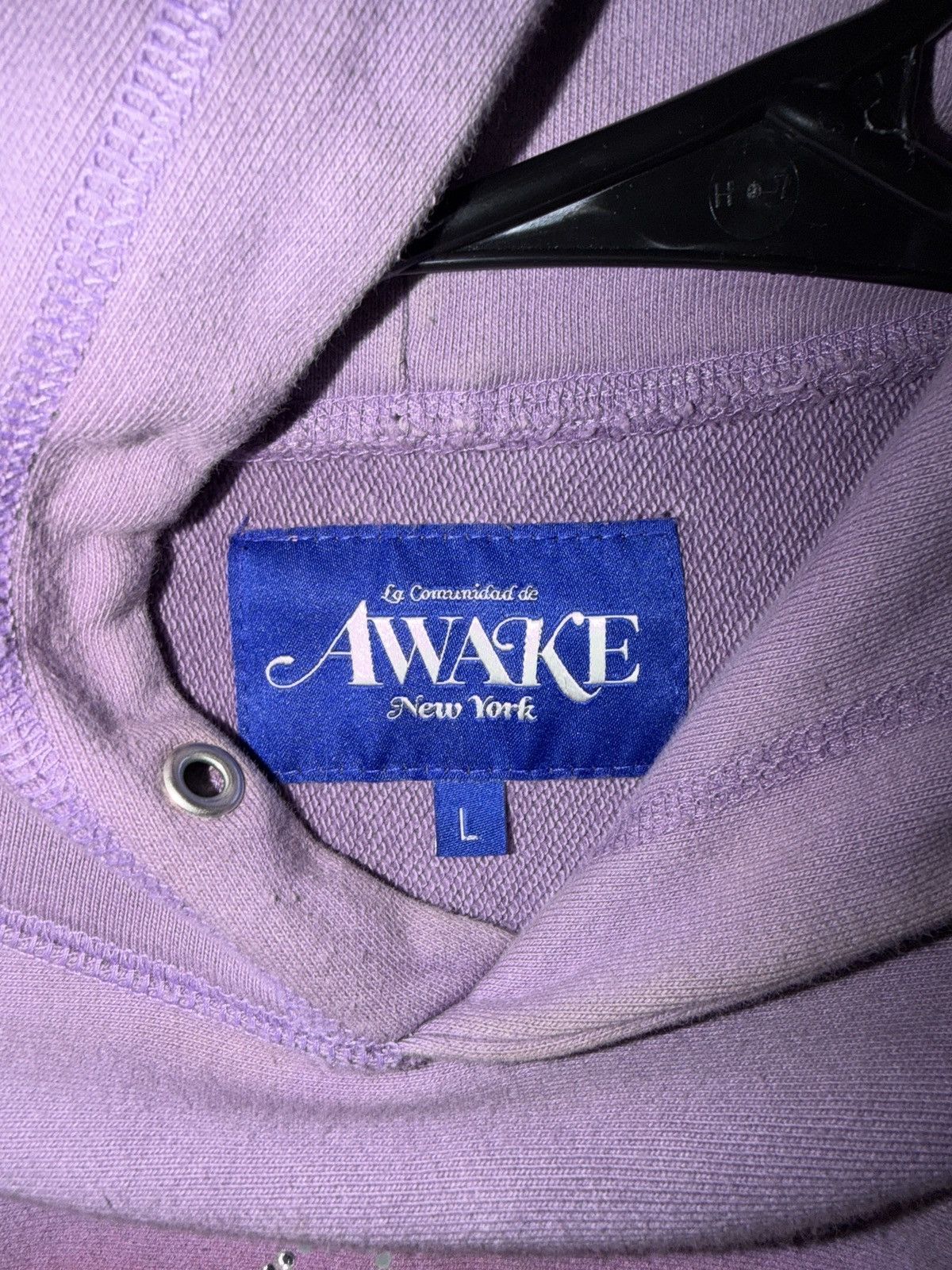 Awake NY Awake NY - Living The Dream Hoodie (Purple) Size US L / EU 52-54 / 3 - 4 Thumbnail