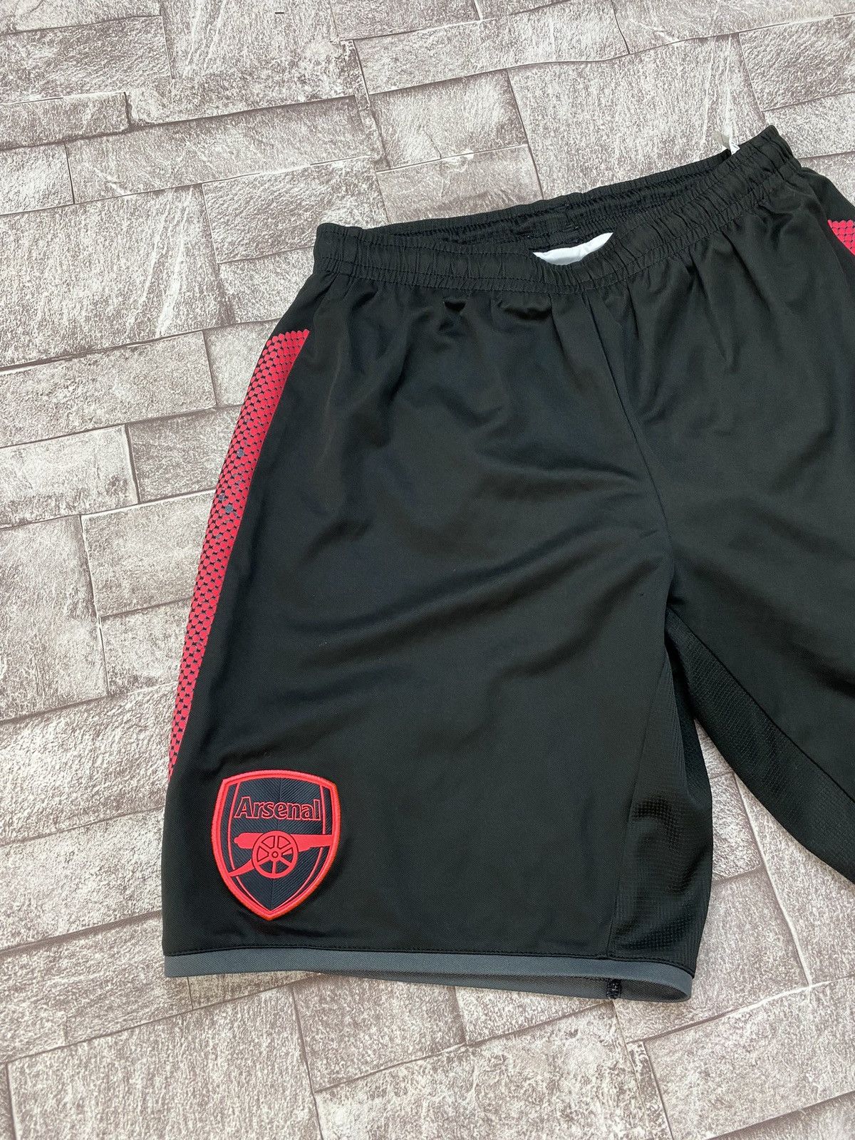 Puma Very Rare Arsenal Puma Shorts Striped S Size US 32 / EU 48 - 3 Thumbnail