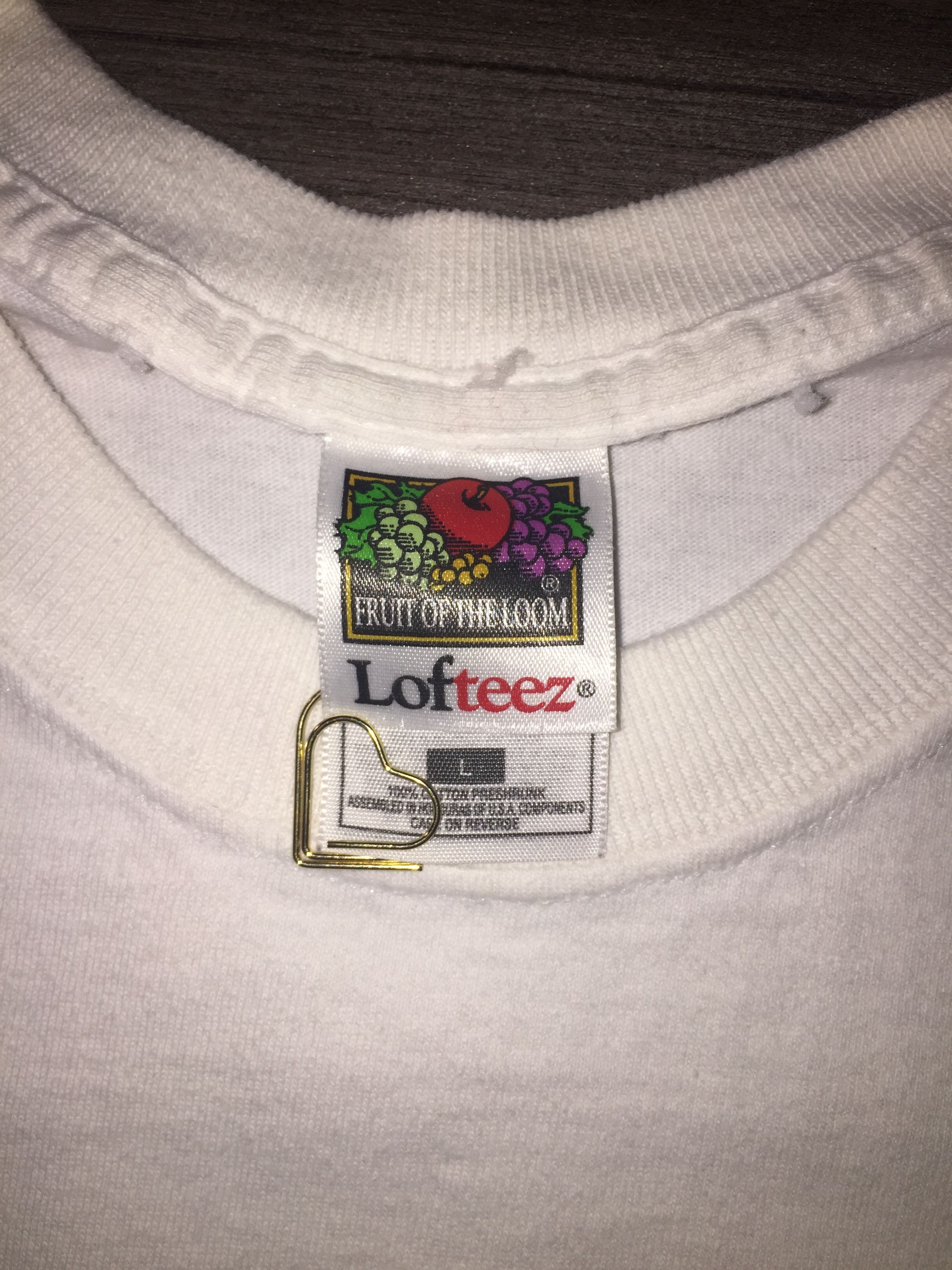 Fruit Of The Loom Vintage US99 x Fruit of the Loom T-Shirt Size US L / EU 52-54 / 3 - 3 Thumbnail