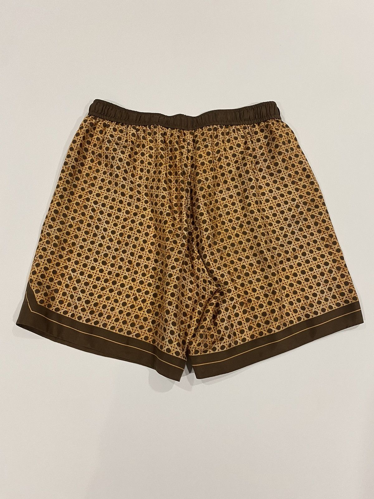 Amiri Amiri Weave Pattern Silk Shorts Size US 34 / EU 50 - 5 Thumbnail
