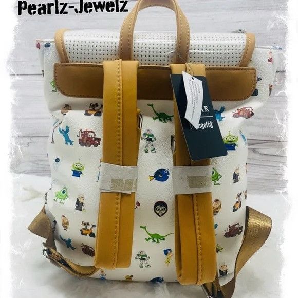 Loungefly Disney Pixar Character Pin Collector Rucksack Draw