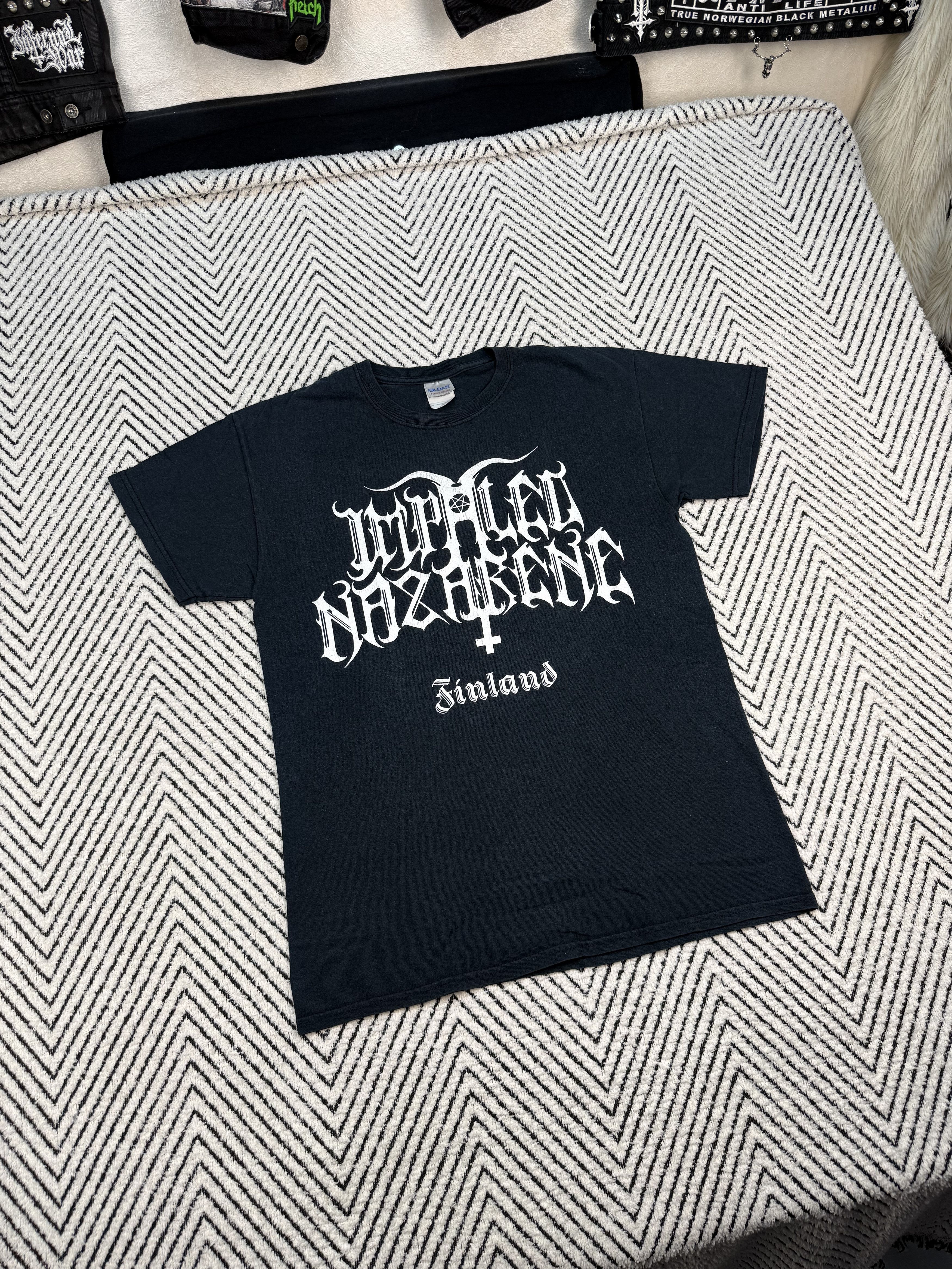 Band Tees Impaled Nazarene black metal band vintage tshirt Size US M / EU 48-50 / 2 - 1 Thumbnail