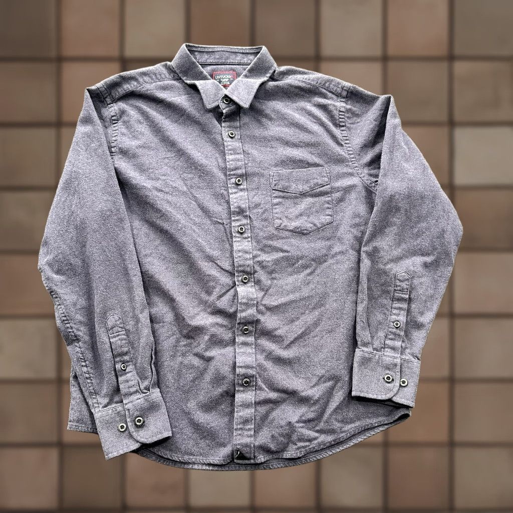 UNTUCKit UNTUCKit Slim Fit Shirt Men XL Purple Cotton Long Sleeve Button Up Designer Size US XL / EU 56 / 4 - 1 Thumbnail