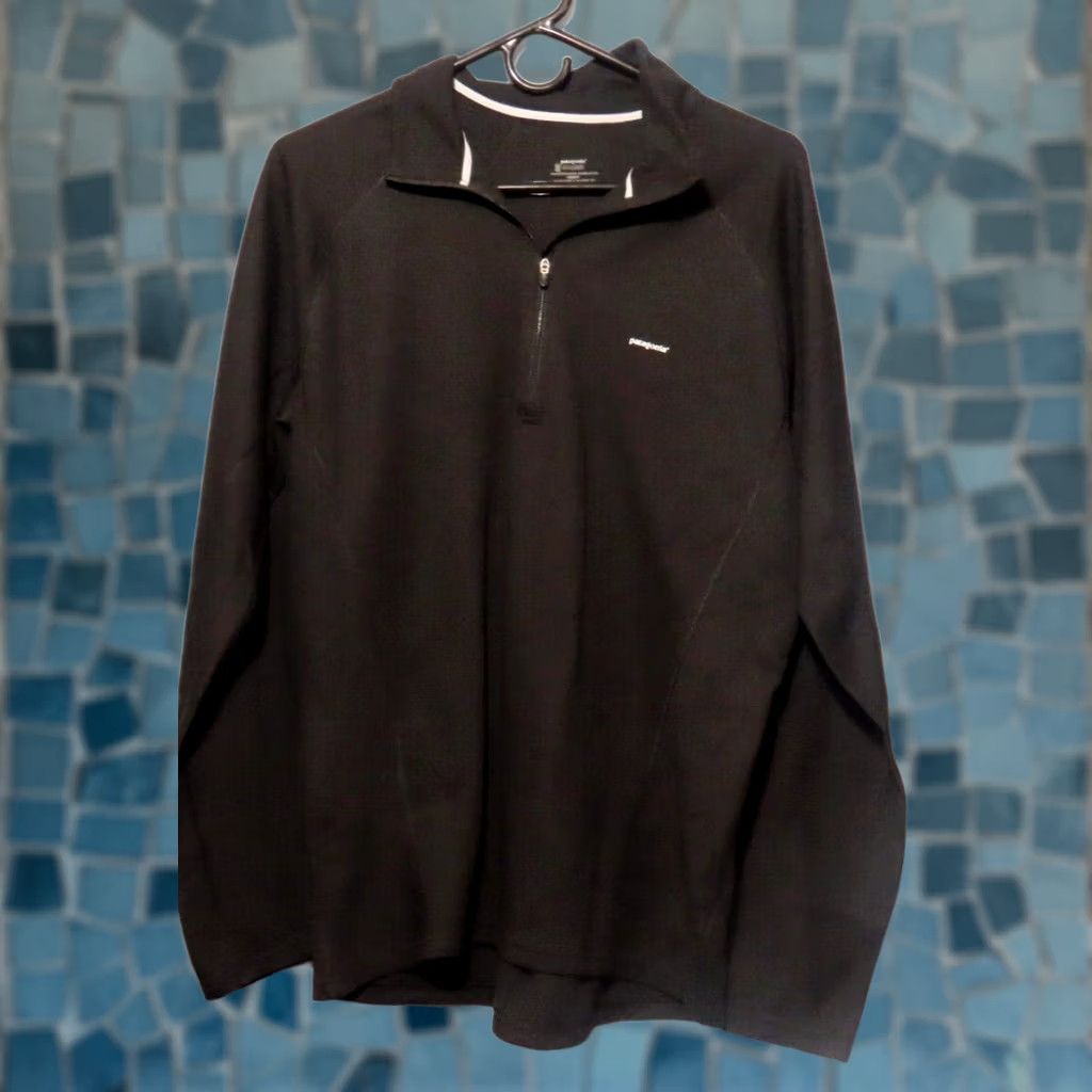 Patagonia Patagonia Capilene Long Sleeve Baselayer 1/4 Zip Black L Mens Size US L / EU 52-54 / 3 - 1 Thumbnail