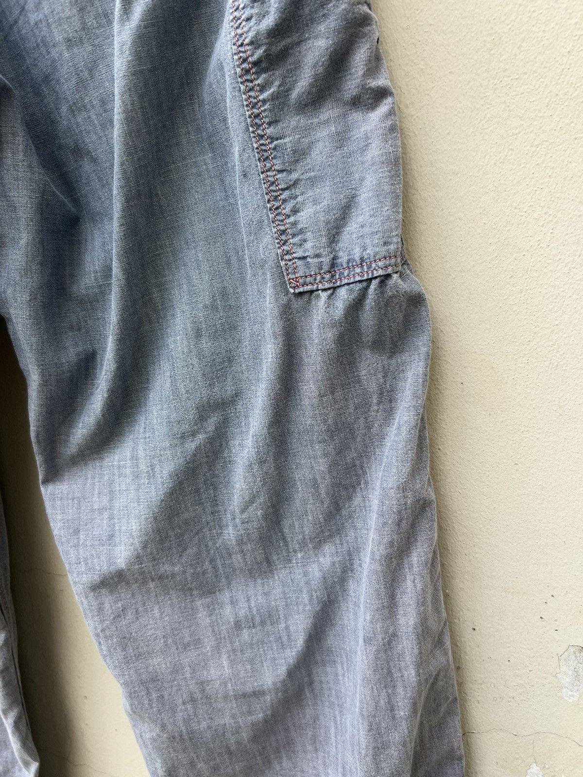 Orslow Vintage Orslow Sun Fade Chambray Carpenter Work Pant Size US 31 - 21 Thumbnail