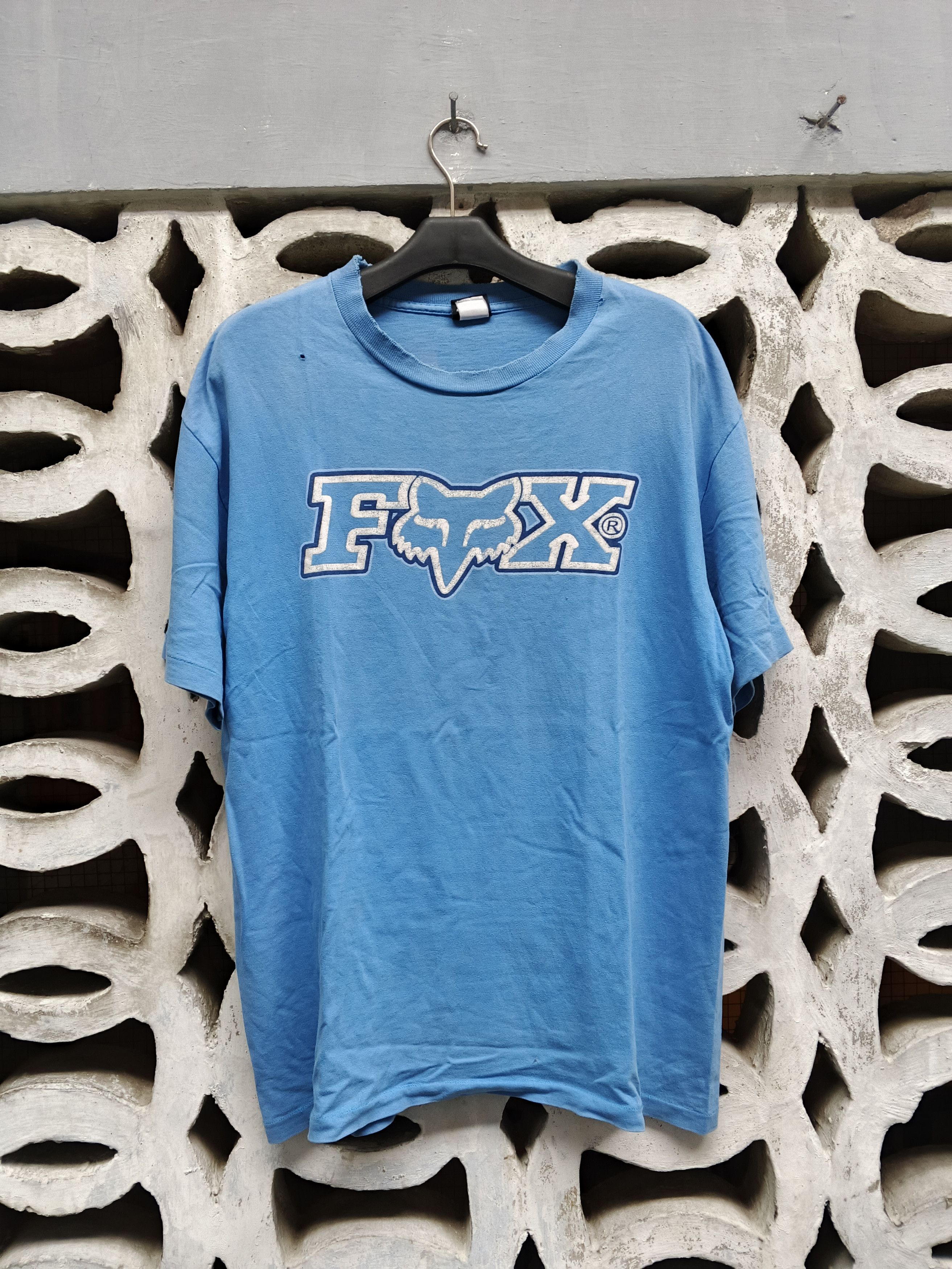 Fox Racing × Vintage Vintage Distressed Fox Racing Size US M / EU 48-50 / 2 - 2 Thumbnail