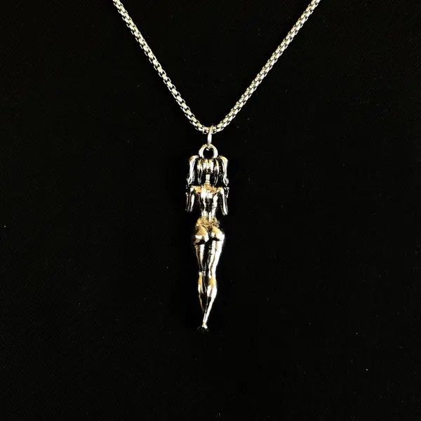 Jewelry Punk Necklace Gothic Chain Size ONE SIZE - 4 Thumbnail