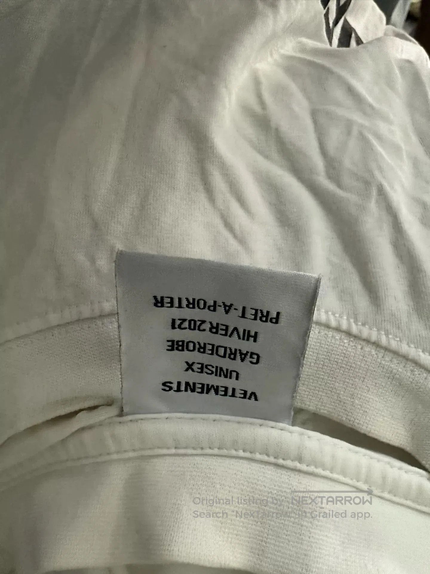 Vetements vetements oversized tee with no social media. Size US M / EU 48-50 / 2 - 3 Thumbnail
