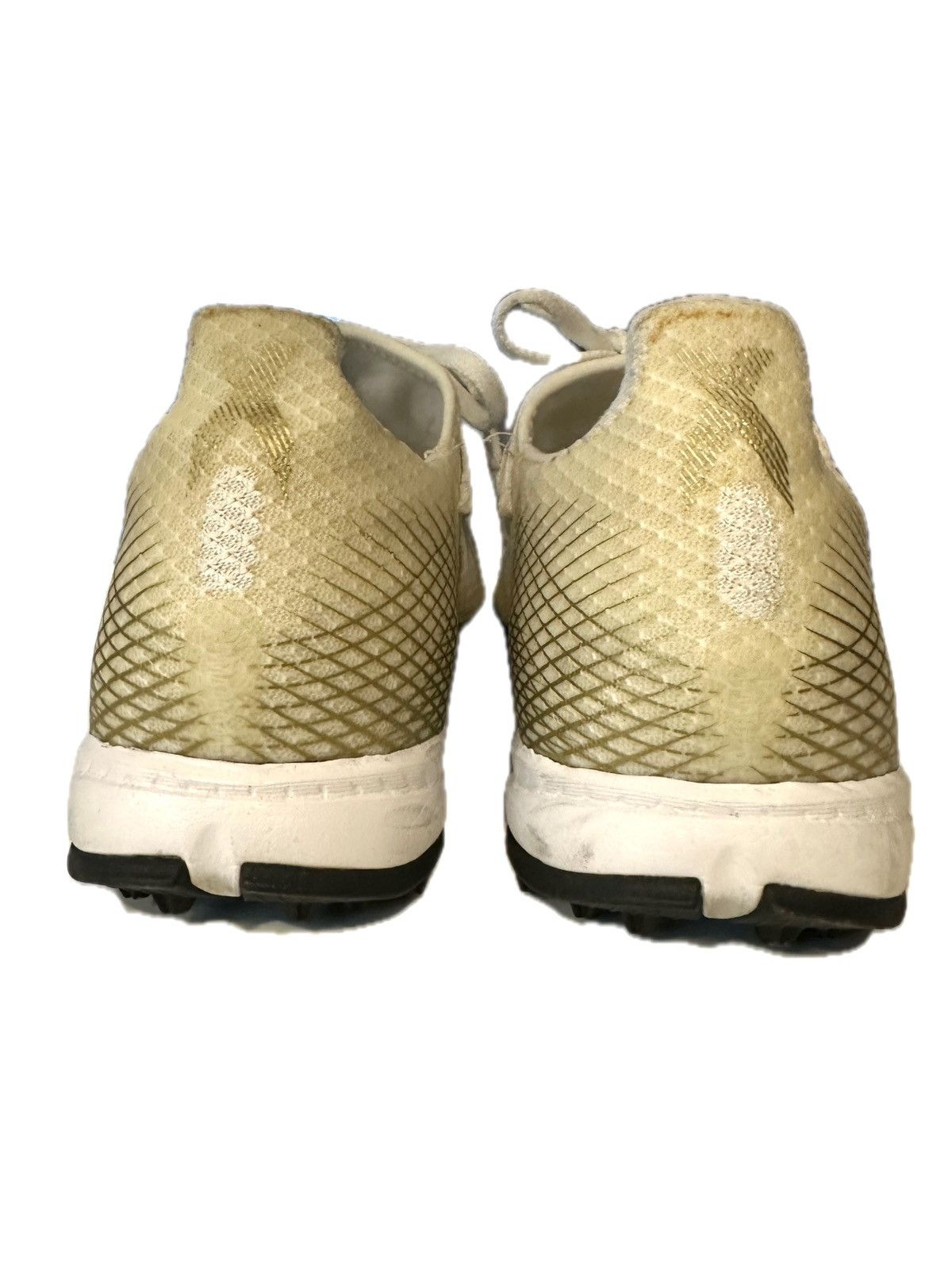 Adidas Adidas Adizero Turf Shoes White Gold Men's 7.5 Women’s 8.5 Size US 8.5 / IT 38.5 - 2 Thumbnail