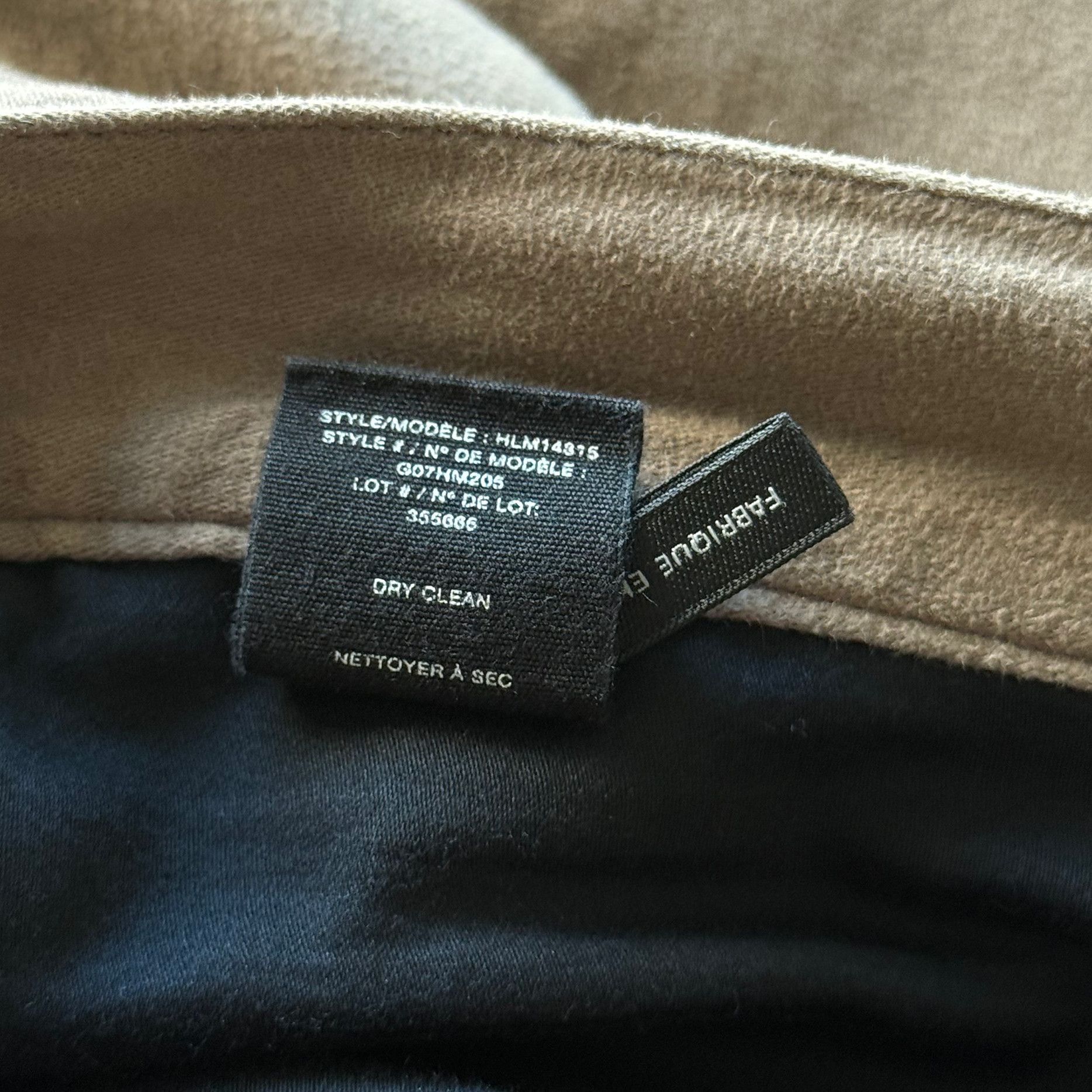 Helmut Lang Helmut Lang Moleskin Cotton Pants Size US 34 / EU 50 - 8 Thumbnail
