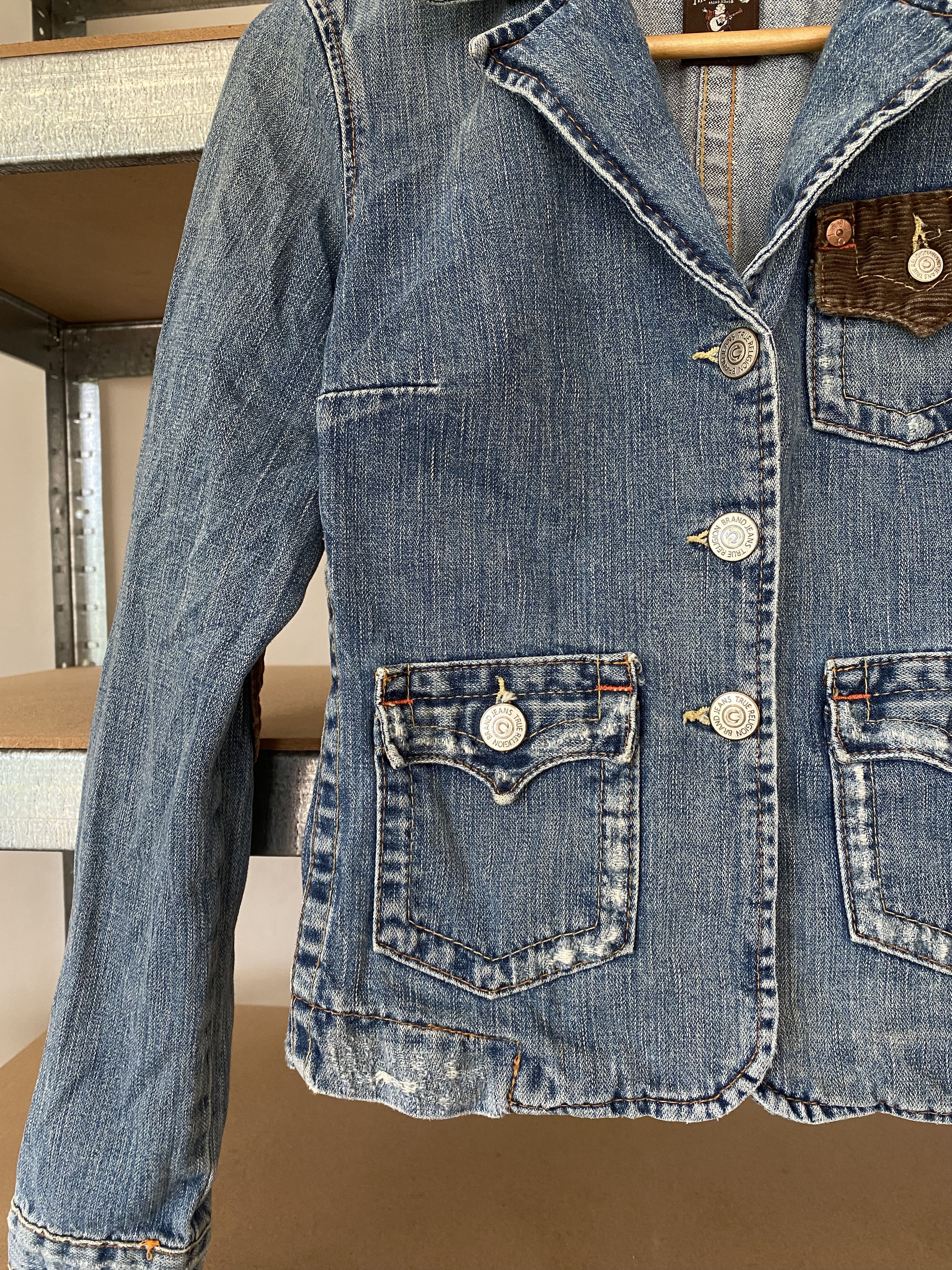 True Religion Vintage Y2K Denim Jacket