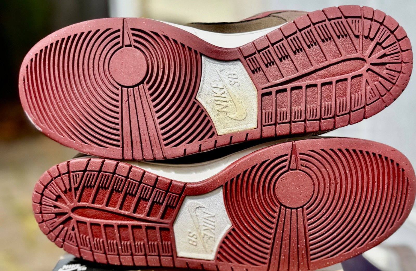 Nike Nike Dunk Pro Sb Low Ironstone/Barn Red-2011 Size US 11.5 / EU 44-45 - 6 Thumbnail