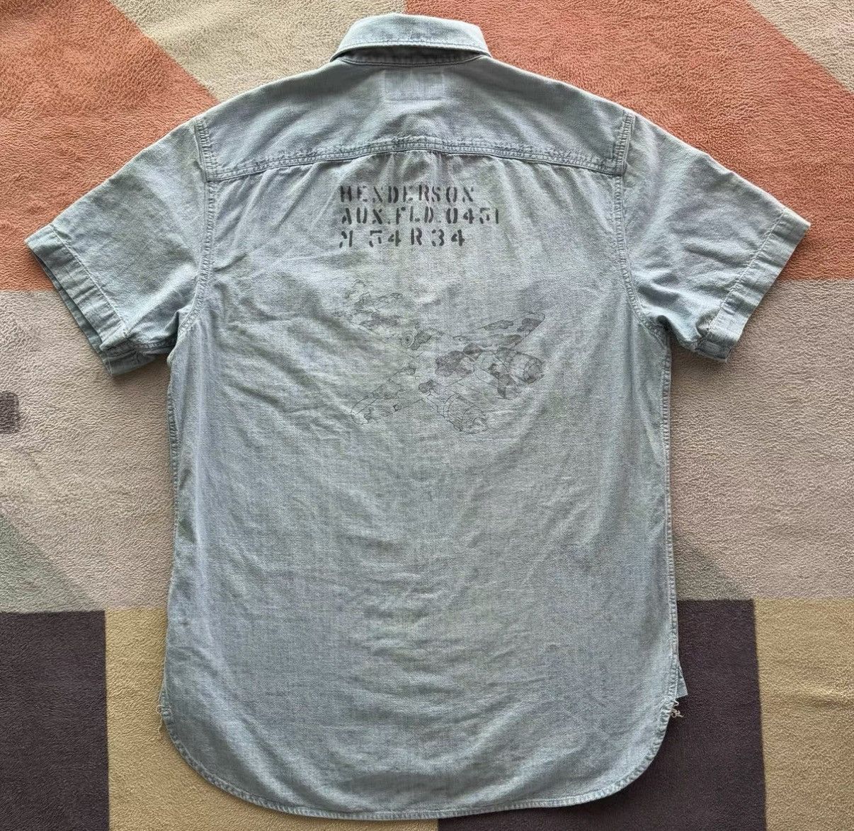 RRL Ralph Lauren Ralph Lauren Double RL Print Short Sleeve T-Shirt K22 Size US S / EU 44-46 / 1 - 2 Thumbnail