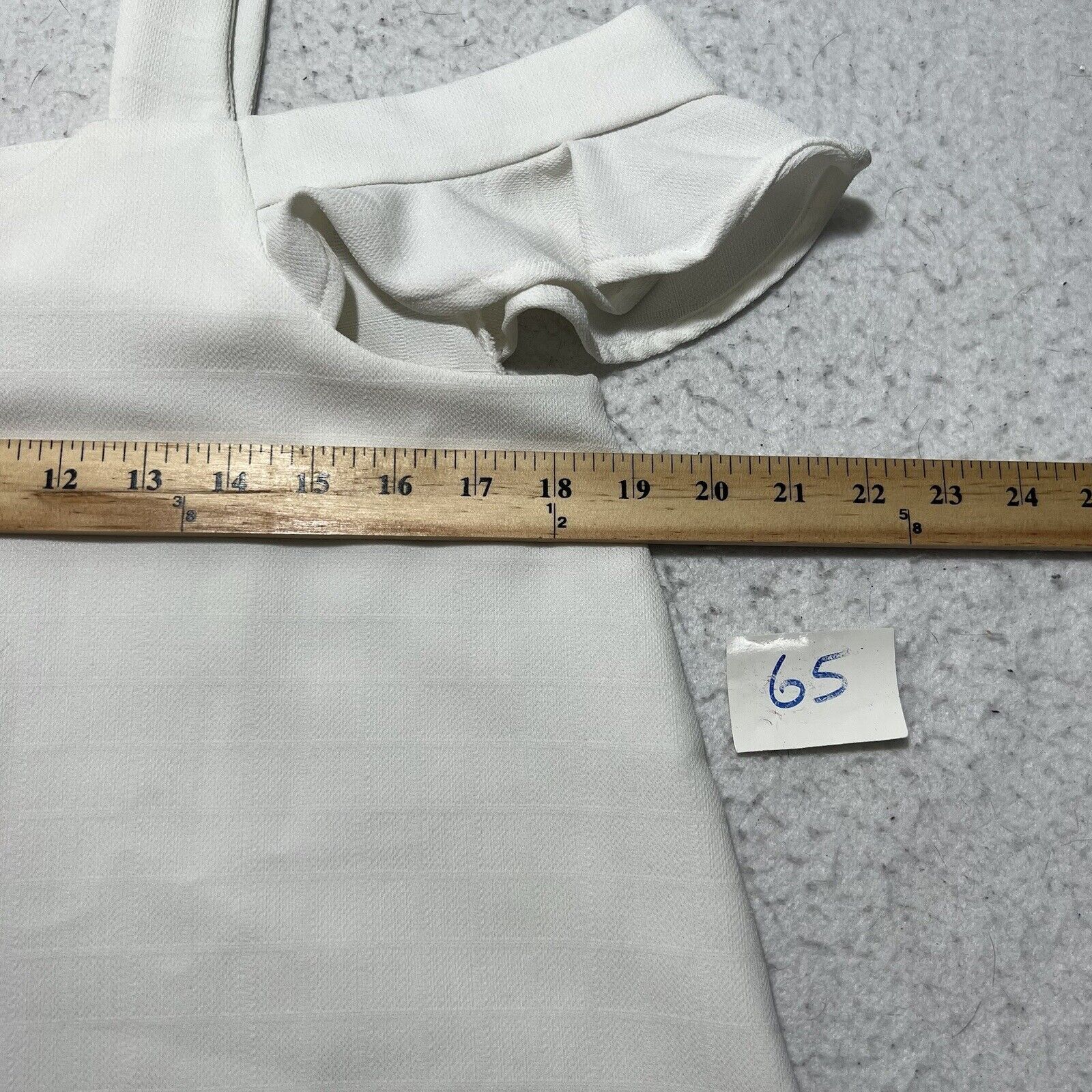 Other Impeccable Pig Small Off The Shoulder Lightweight White Top Size S / US 4 / IT 40 - 8 Thumbnail