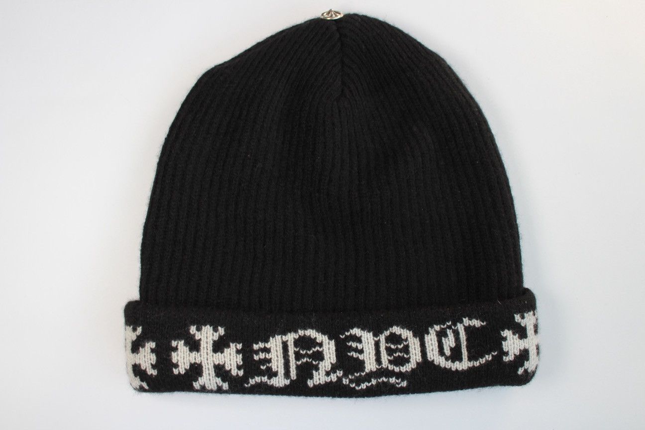 Chrome Hearts Chrome Hearts NYC Big Daddy Cashmere Beanie Size ONE SIZE - 7 Thumbnail