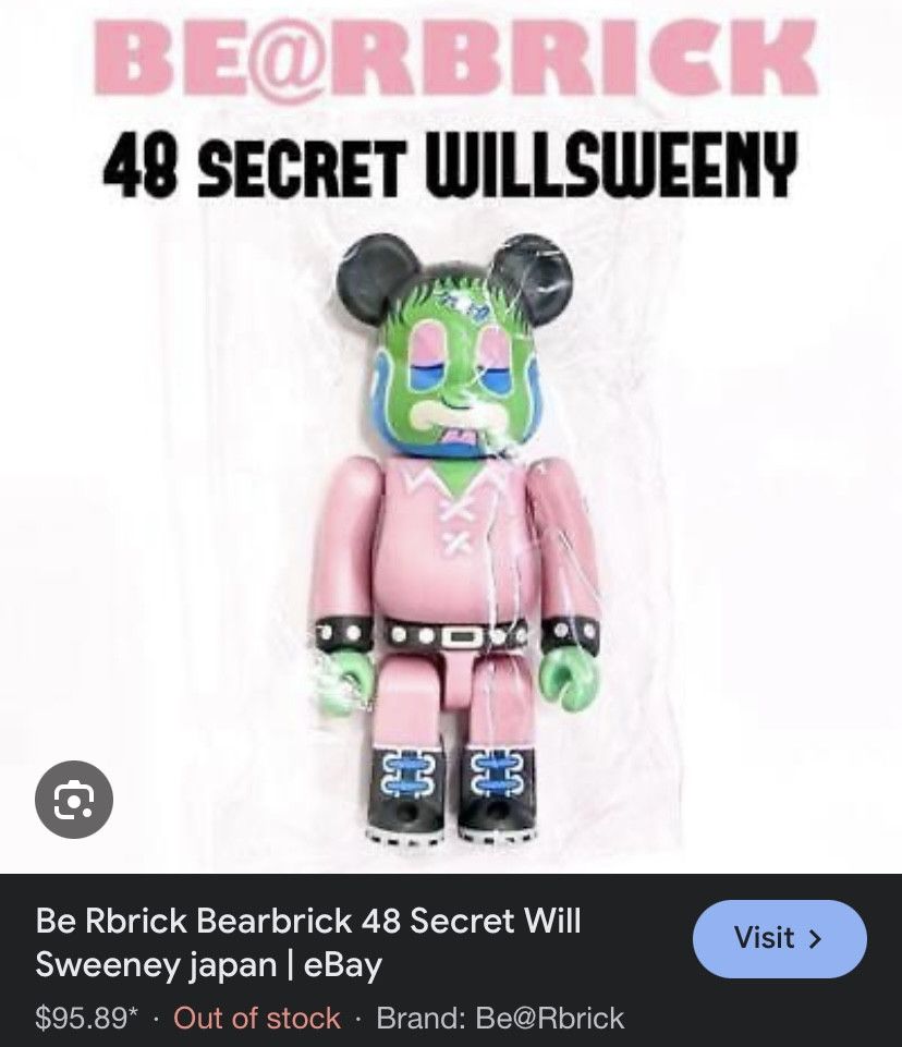 Medicom Toy *SECRET* Series 48 WILLSWEENY Size ONE SIZE - 2 Thumbnail