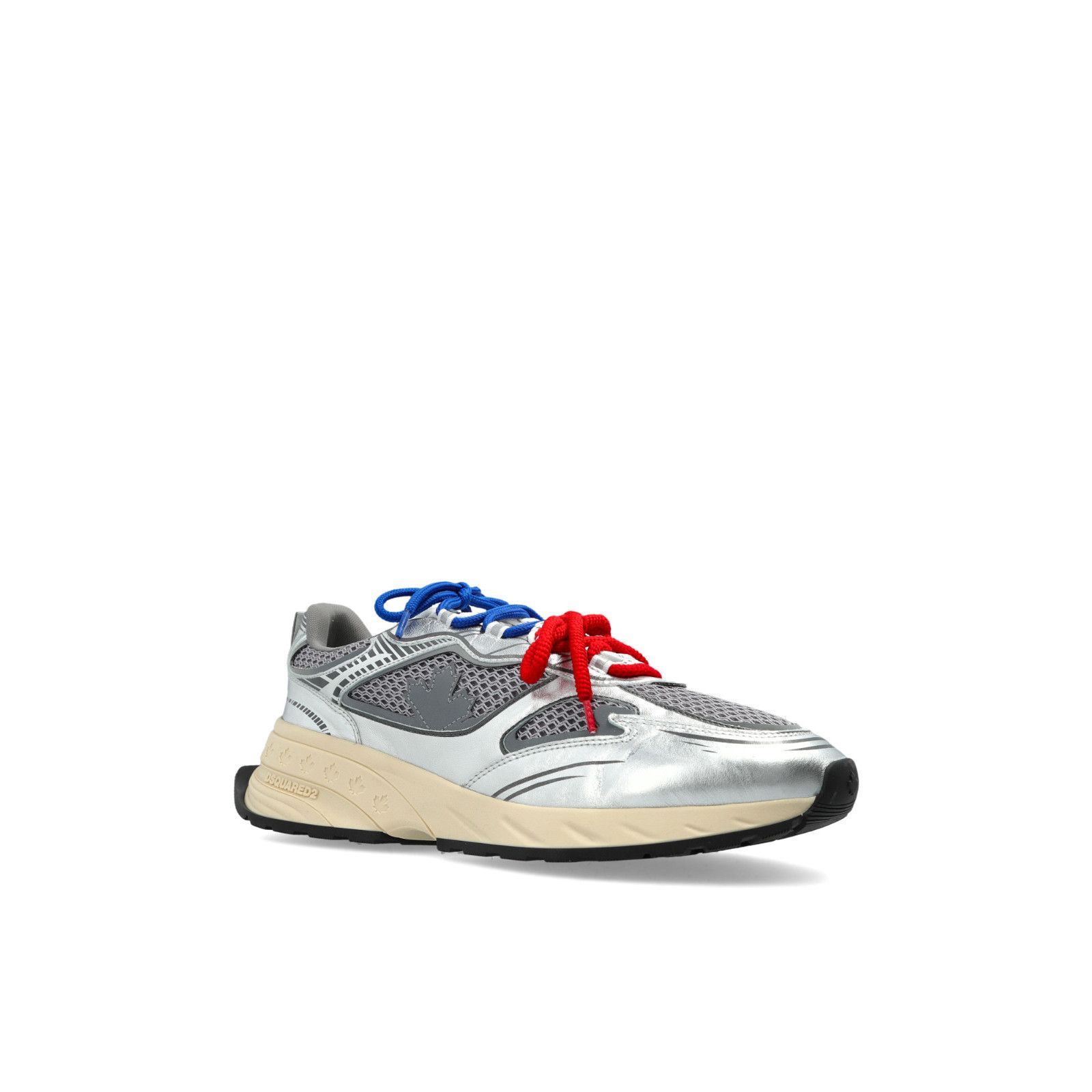 Dsquared2 DSQUARED2 Sprinter Silver Sneakers New And Authentic (Men's Size US 9.5 / EU 42-43 - 2 Thumbnail