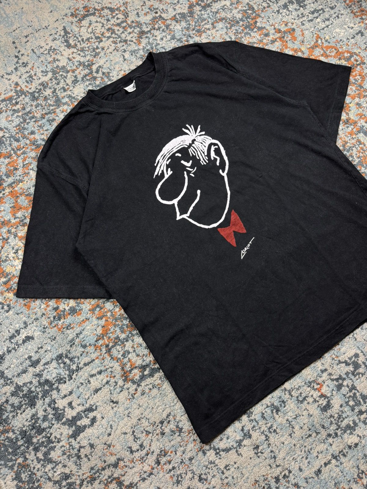 Vintage Vintage 90s Loriot Vicco Von Bulow comics art graphic tee Size US XL / EU 56 / 4 - 2 Thumbnail