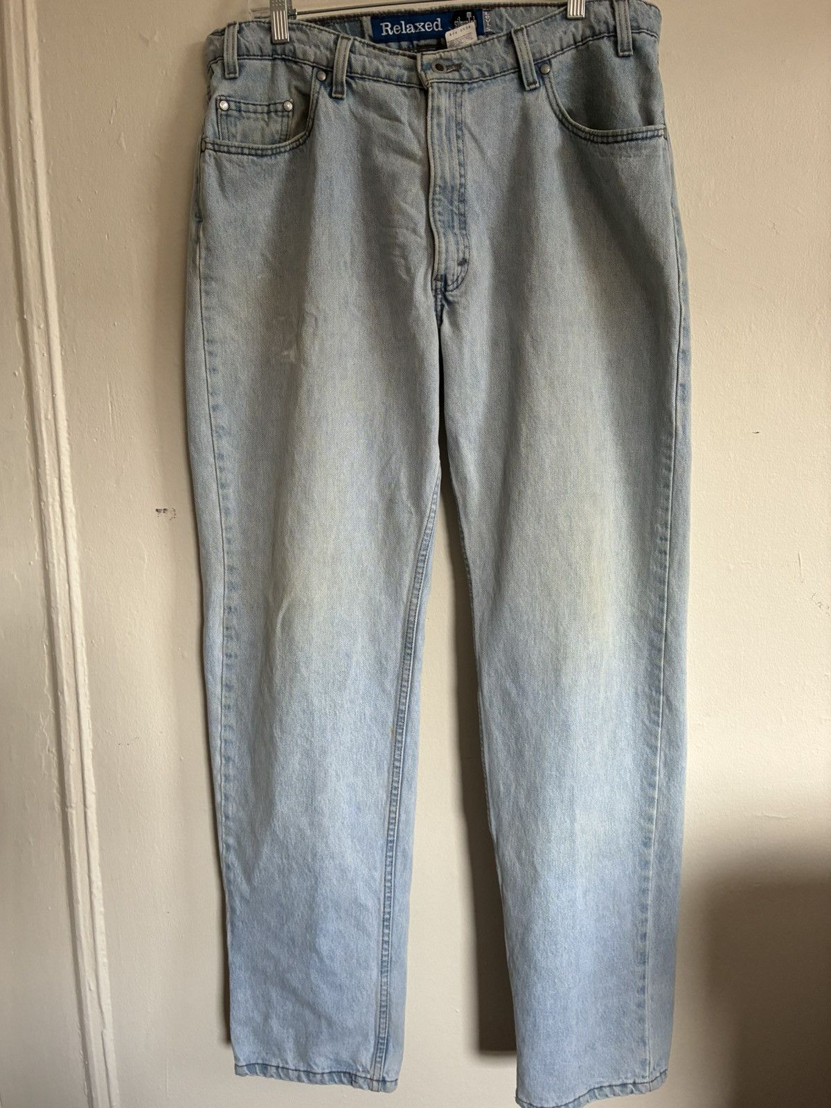 Levi's Vintage Clothing Vintage 90s Levi's Silver Tab light wash relaxed jeans Size US 38 / EU 54 - 1 Thumbnail