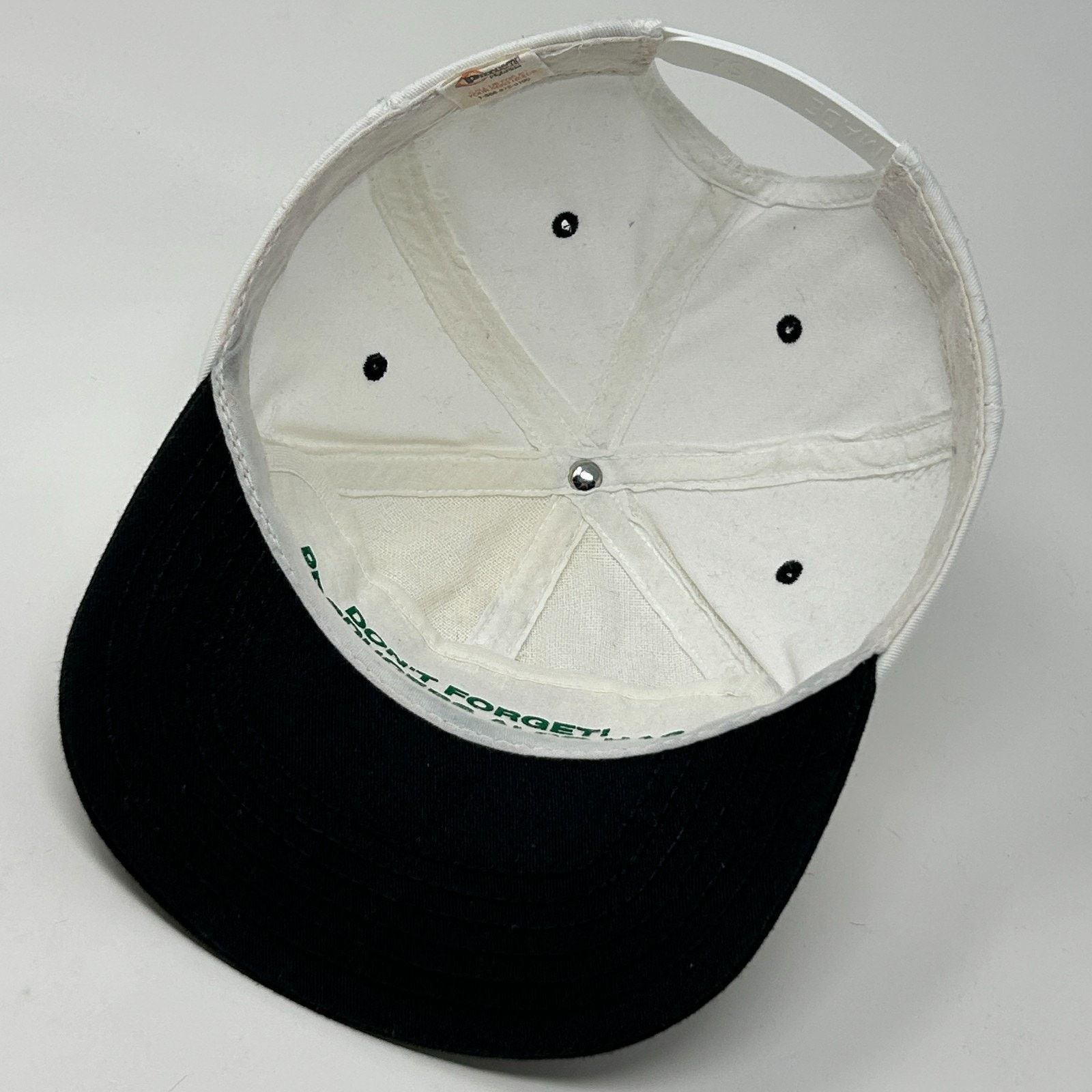 Vintage Vintage 90s Producers Hybrids Hat Baseball Cap Seeds White Size ONE SIZE - 4 Thumbnail