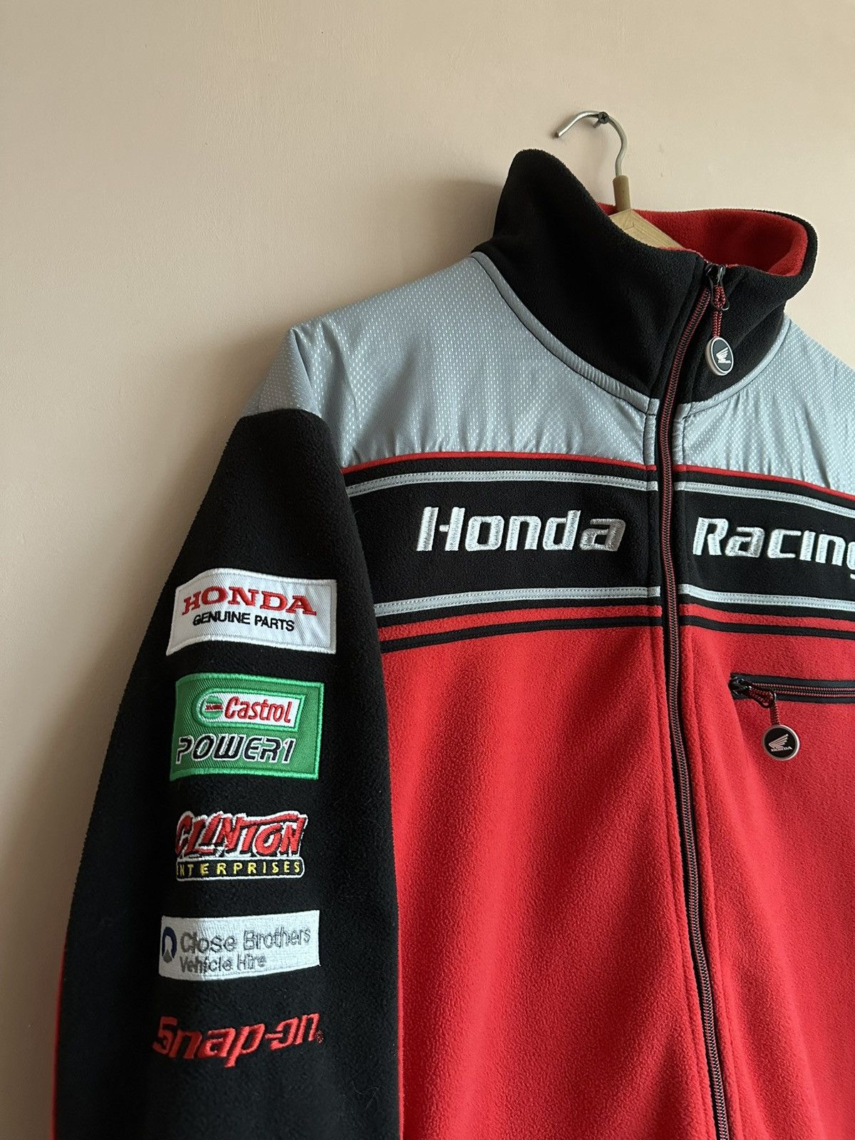 Vintage Vintage Suzuki Racing Castrol Snap On Fleece Sweatshirt Sz L Size US L / EU 52-54 / 3 - 4 Thumbnail