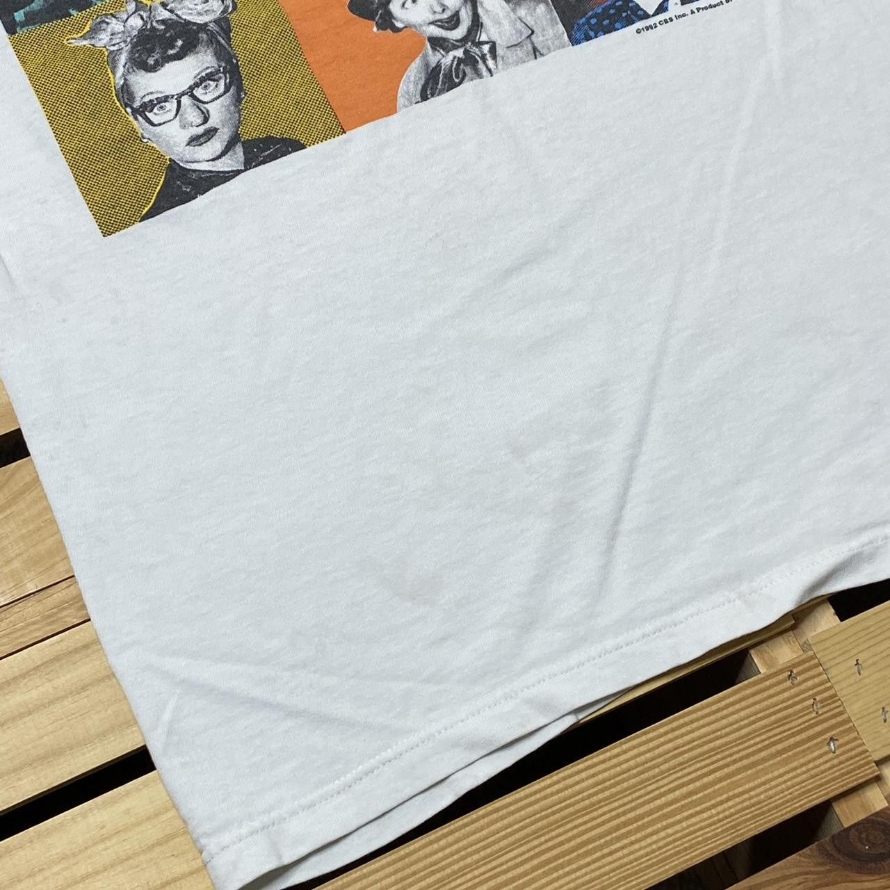 Tultex Vintage I Love Lucy 1992 White TV Show Promo Tee Size Medium Size US M / EU 48-50 / 2 - 3 Thumbnail