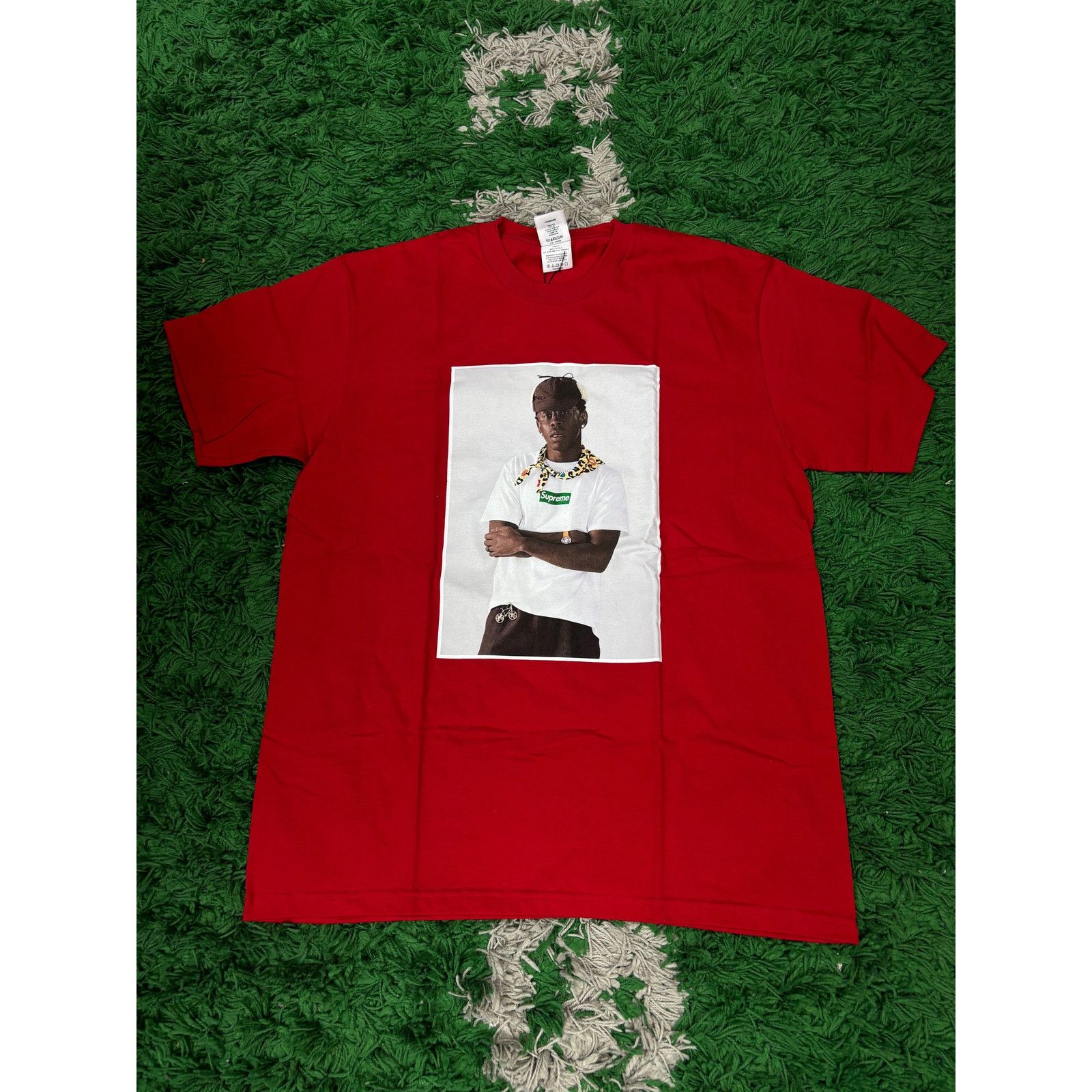 Supreme Tee Red Tyler The Creator New Medium