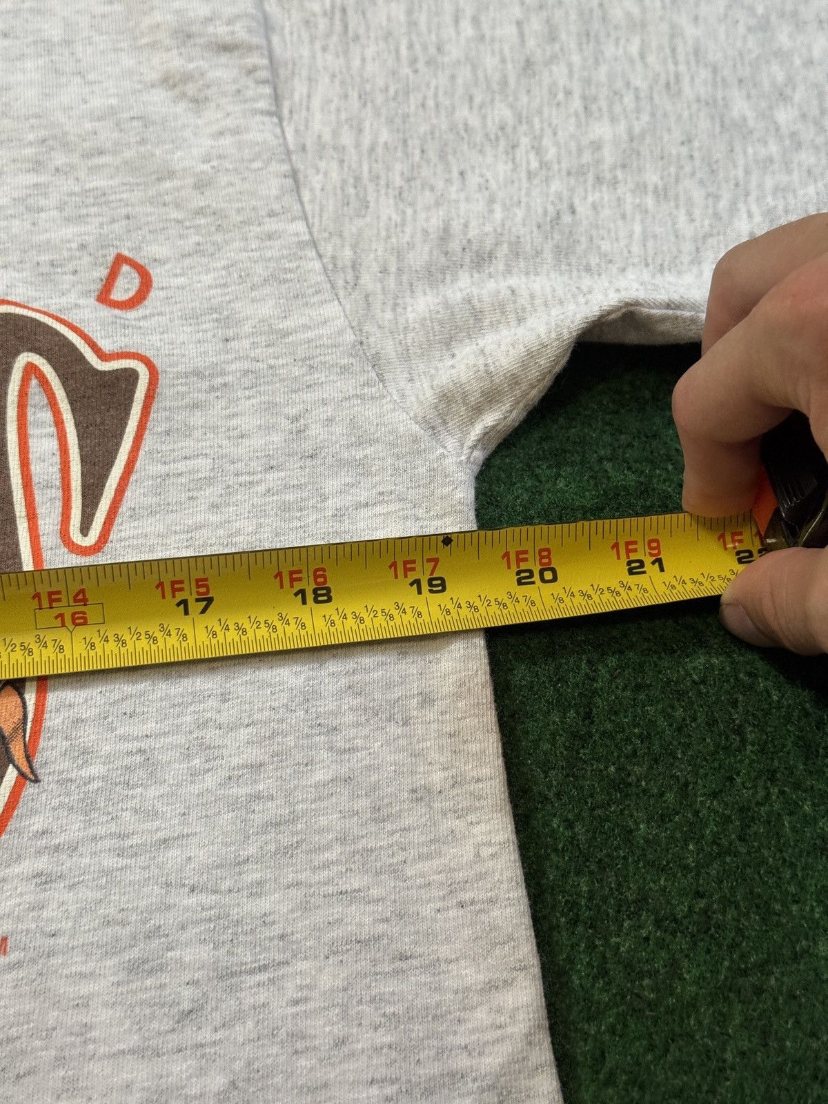 Vintage Vintage 90s Cleveland Browns RARE Nutmeg Starter T Shirt Size US M / EU 48-50 / 2 - 6 Thumbnail